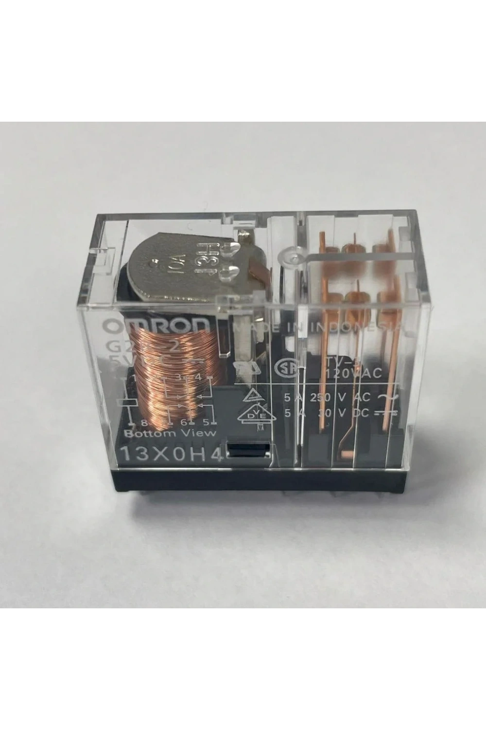 5V 5A Tek Kontak Omron Röle ( 8 PİN ) - G2R-2-DC5