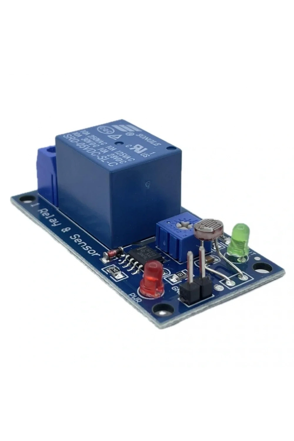 5V Tek Kanal LDR Işık Kontrollü Röle Modülü