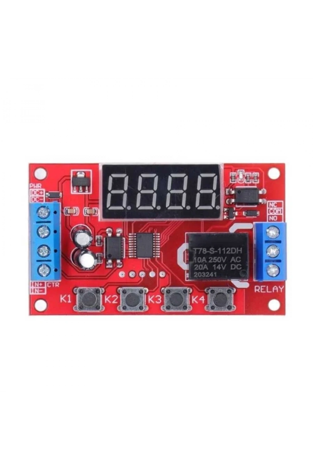 5V Zaman Ayarlı Röle Modülü 32 Modlu