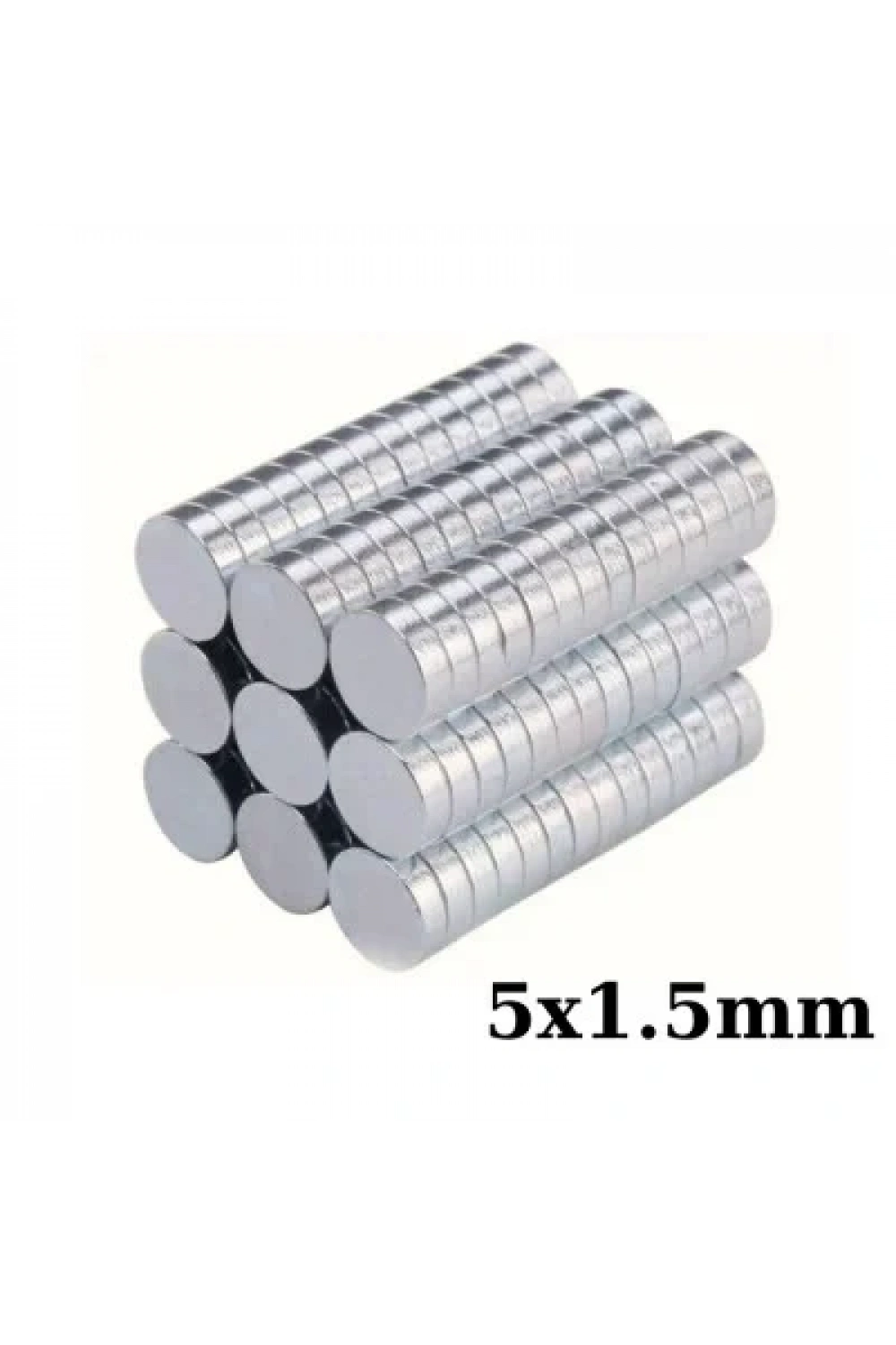 5x1.5mm Neodyum Güçlü Mıknatıs - Neodim Magnet