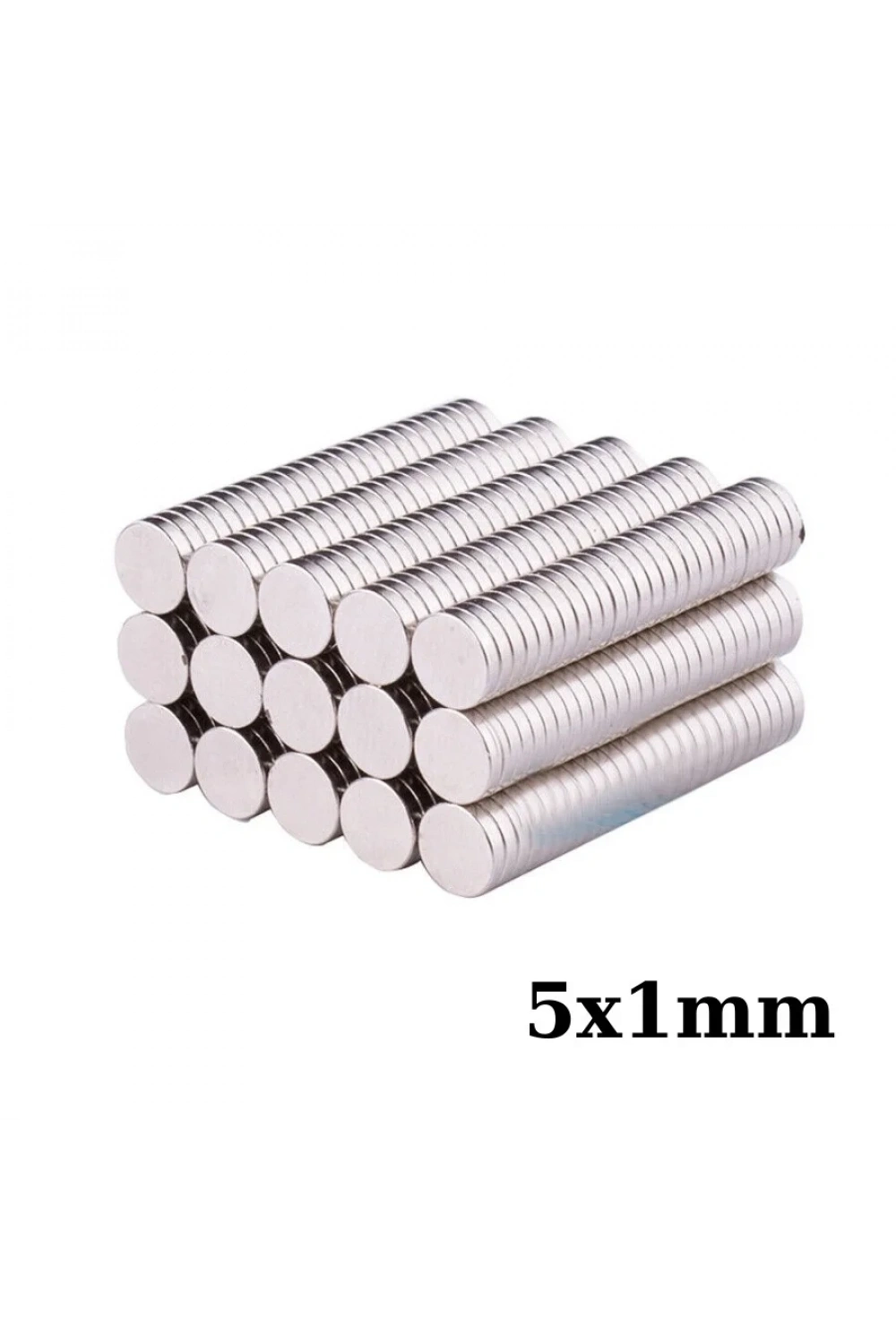 5x1mm Neodyum Güçlü Mıknatıs - Neodim Magnet