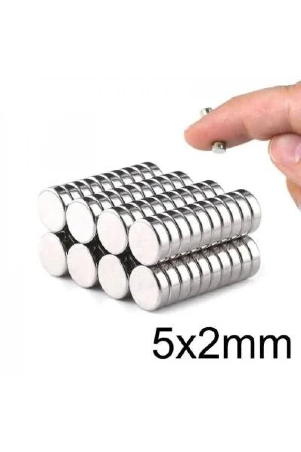 5X2mm Neodyum Güçlü Mıknatıs - Neodim Magnet
