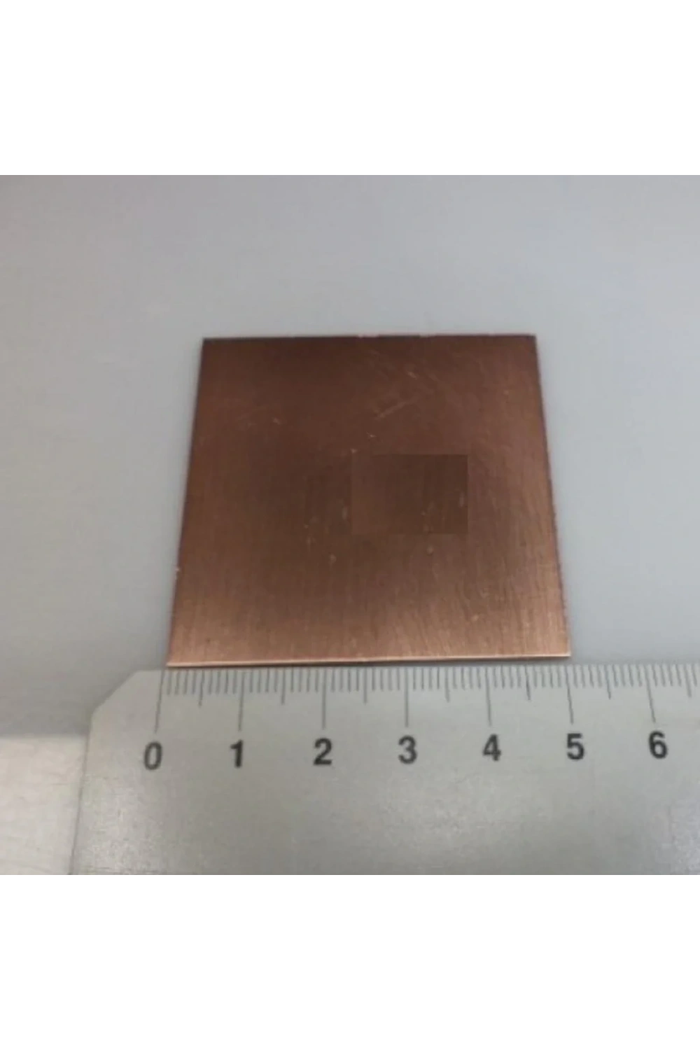5x5 Bakır Plaket 50x50mm