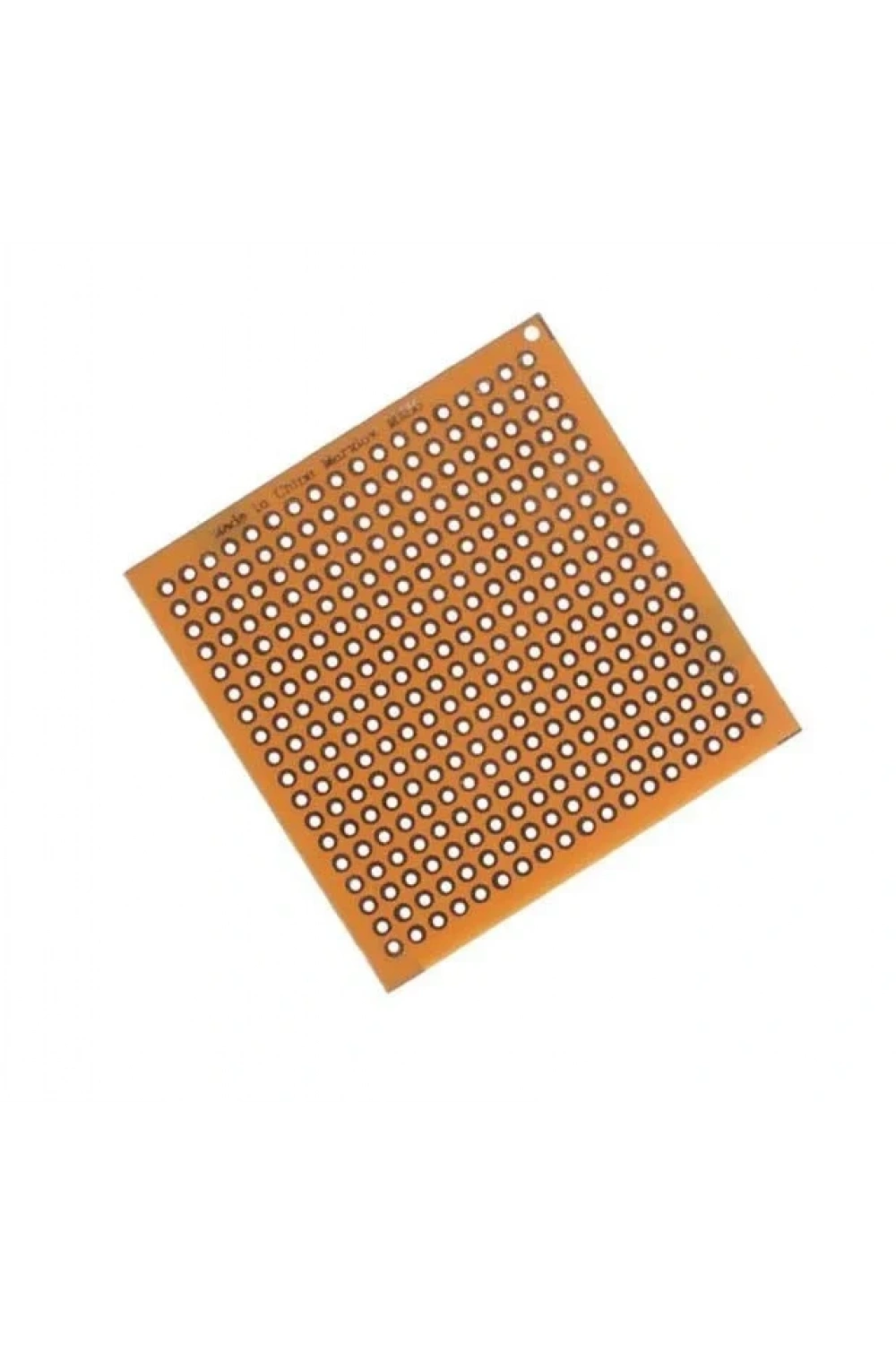 5x5 Delikli Bakır Plaket 50x50mm