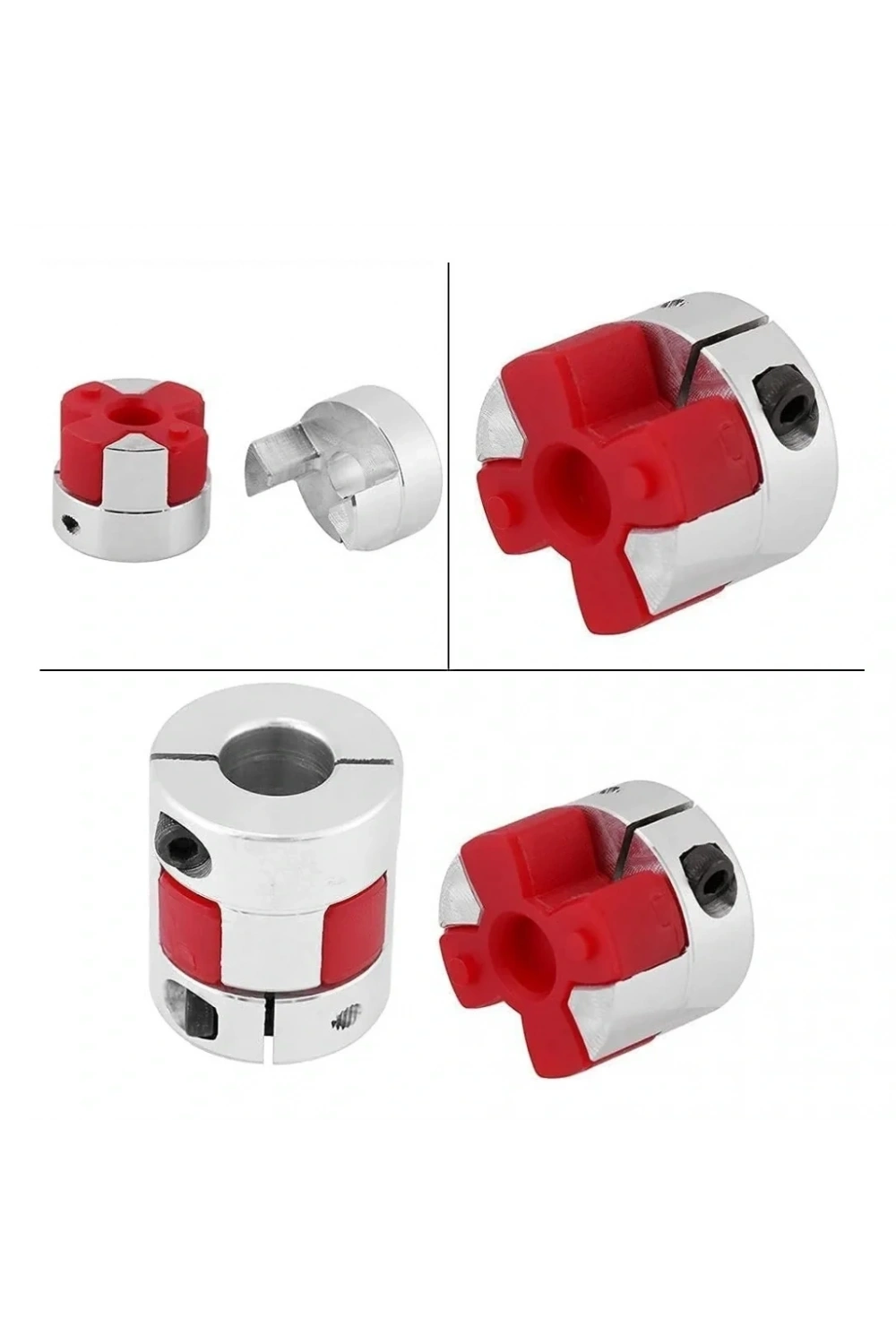 5x5mm Esnek Şaft Kaplini 3D Printer Yazıcı D20L25