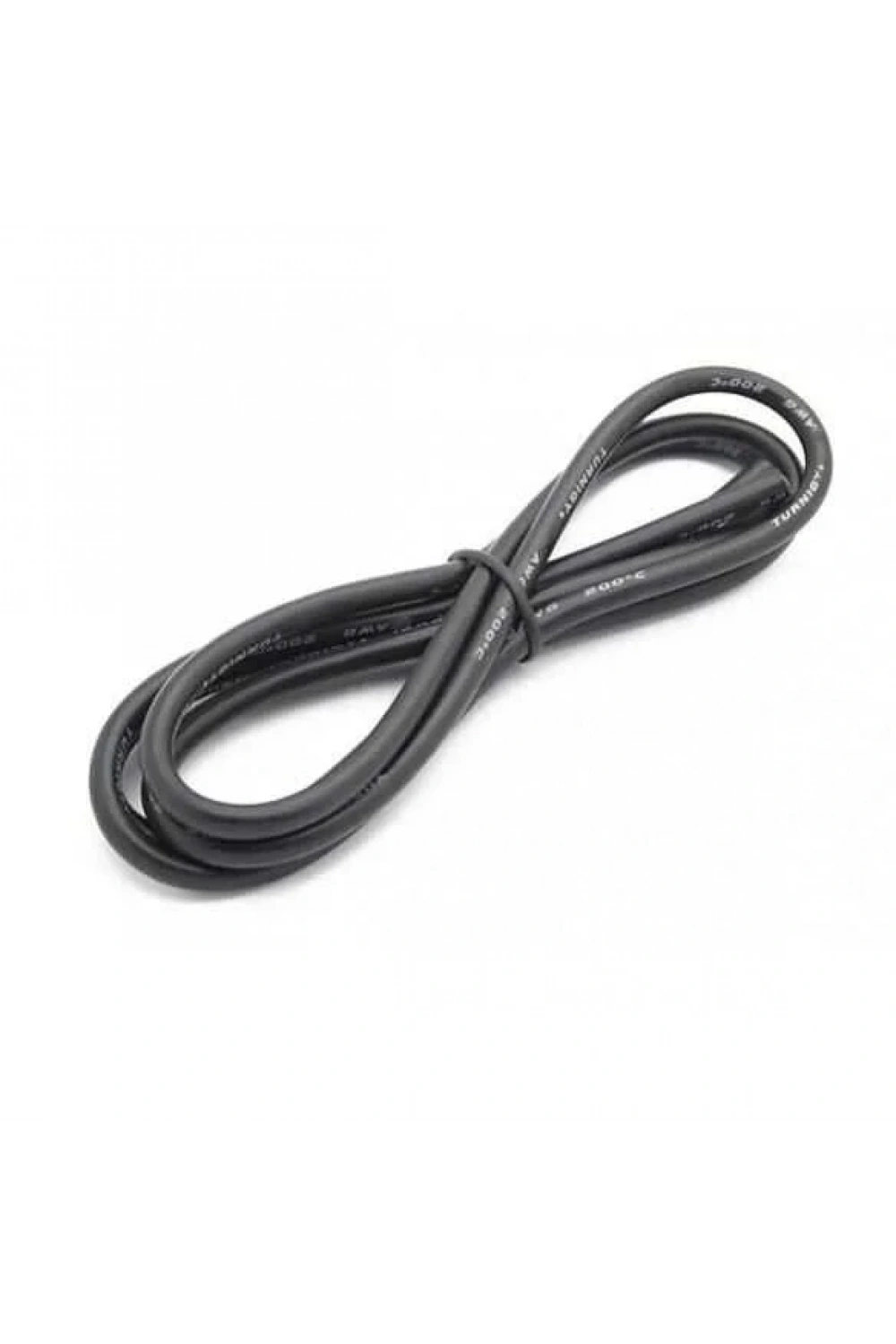 6 AWG Silikon Kablo Siyah - 1 Metre