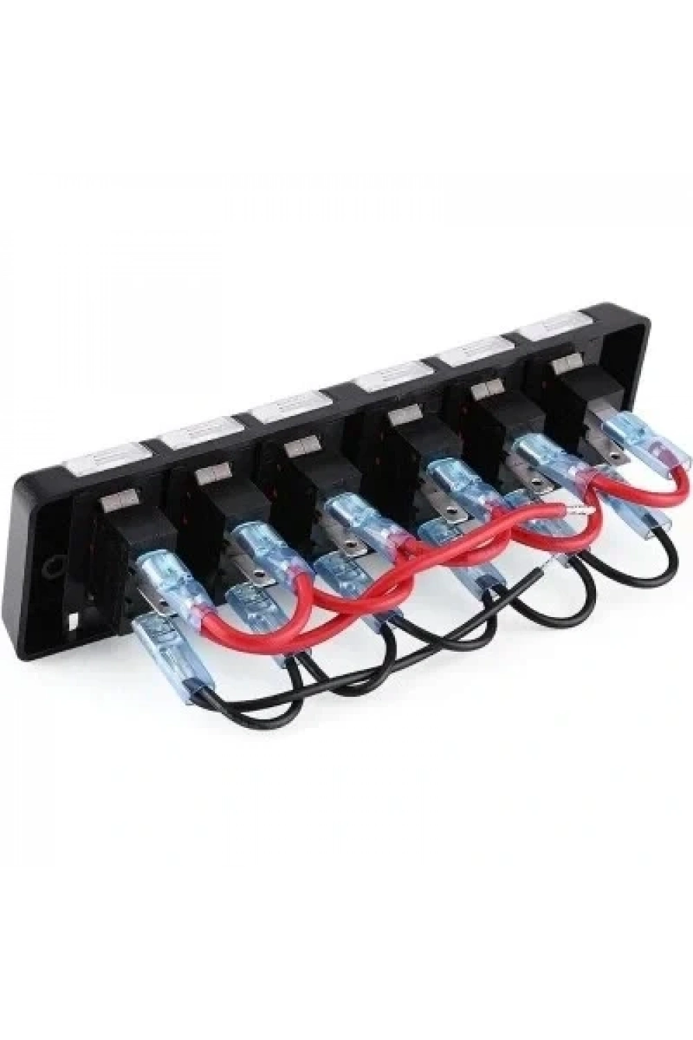 6lı ON-OFF Kırmızı Işıklı Anahtar Switch Panel 12V 16A
