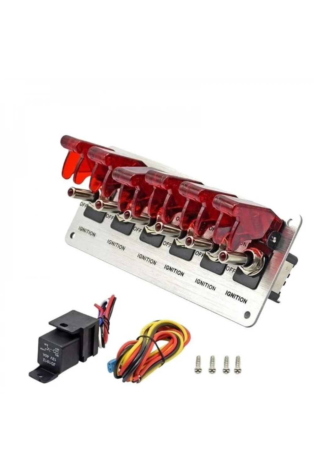 6lı ON-OFF Toggle Switch Panel
