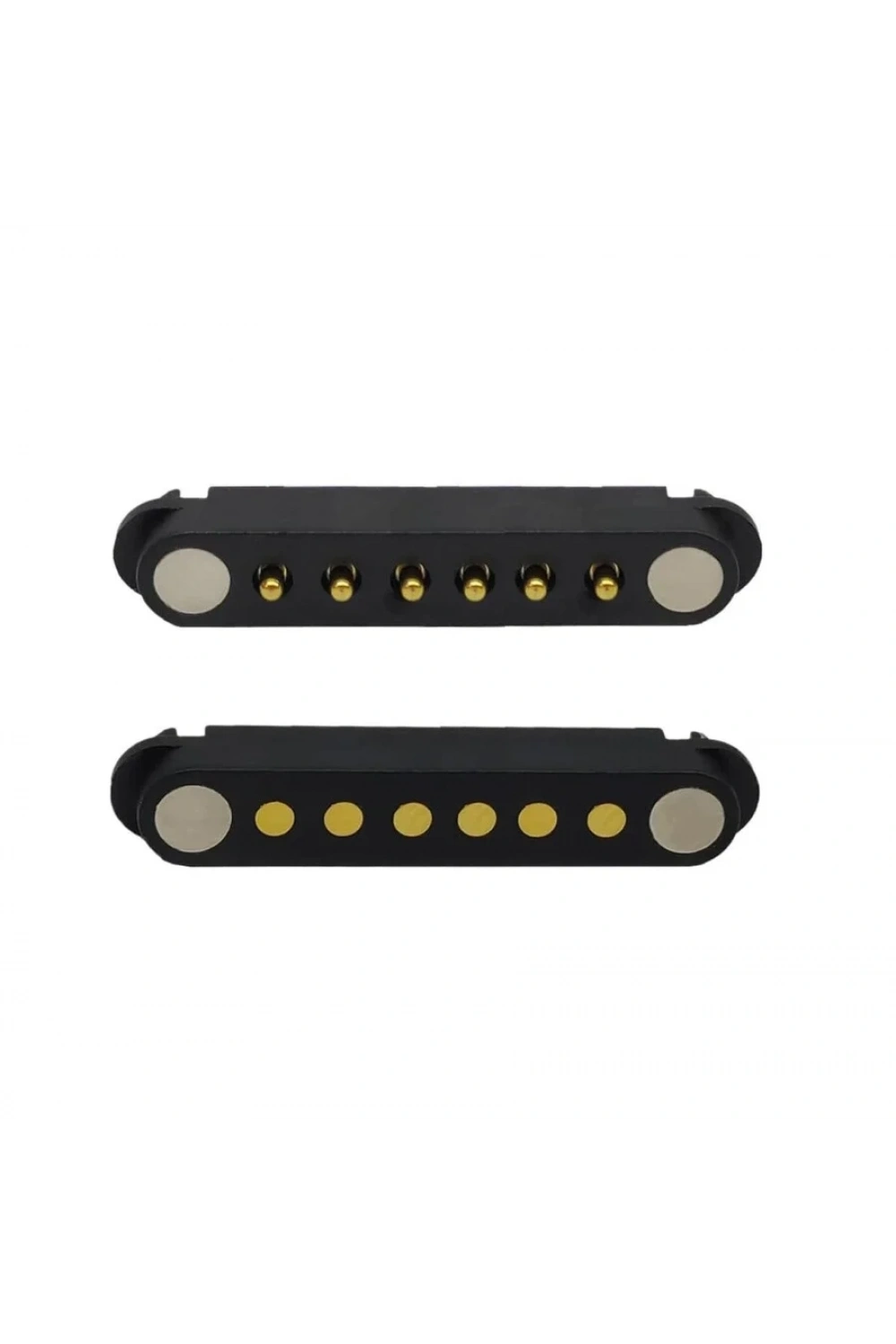 6-Pin 2.54mm Pogo Pin Manyetik Konnektör Takımı