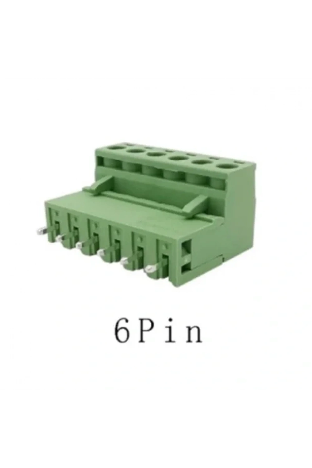 6 Pin 5.08mm Geçmeli 180C Takım Klemens