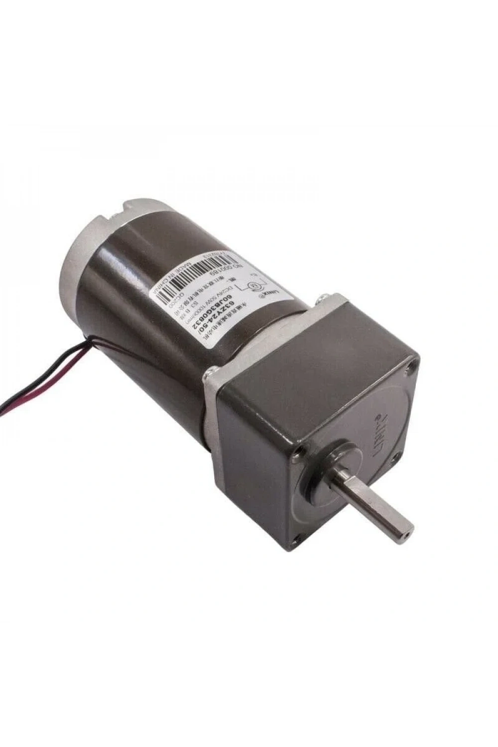 60mm 24V 1000RPM DC Motor 63ZY24-50