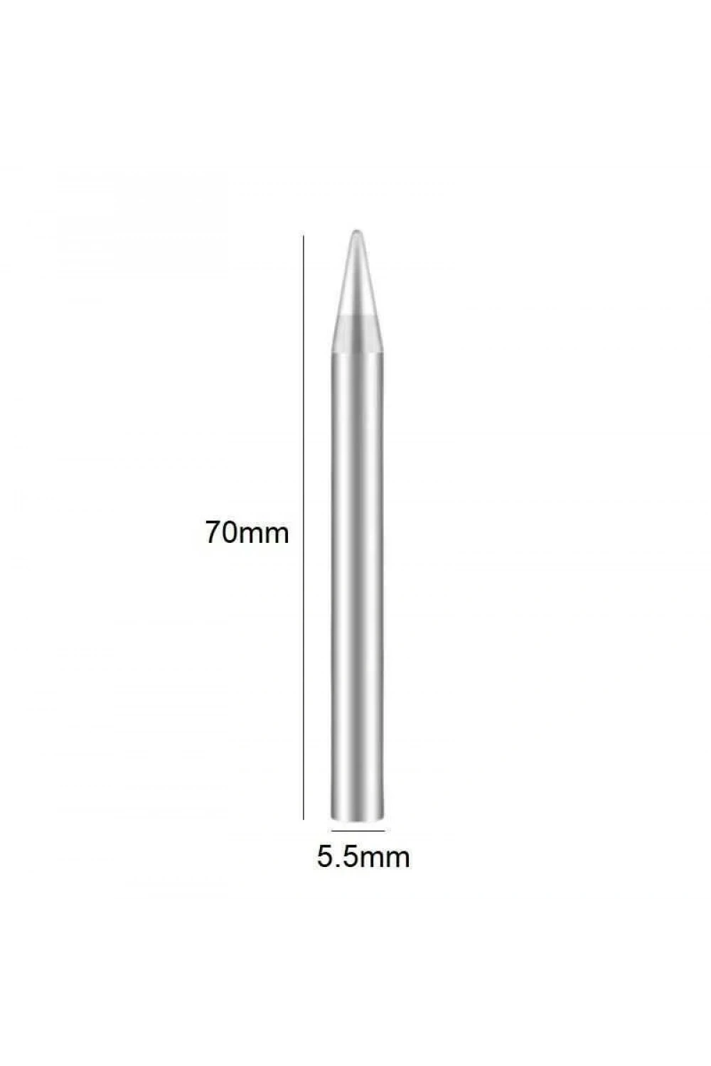 60W B Tip Havya Ucu - Silver