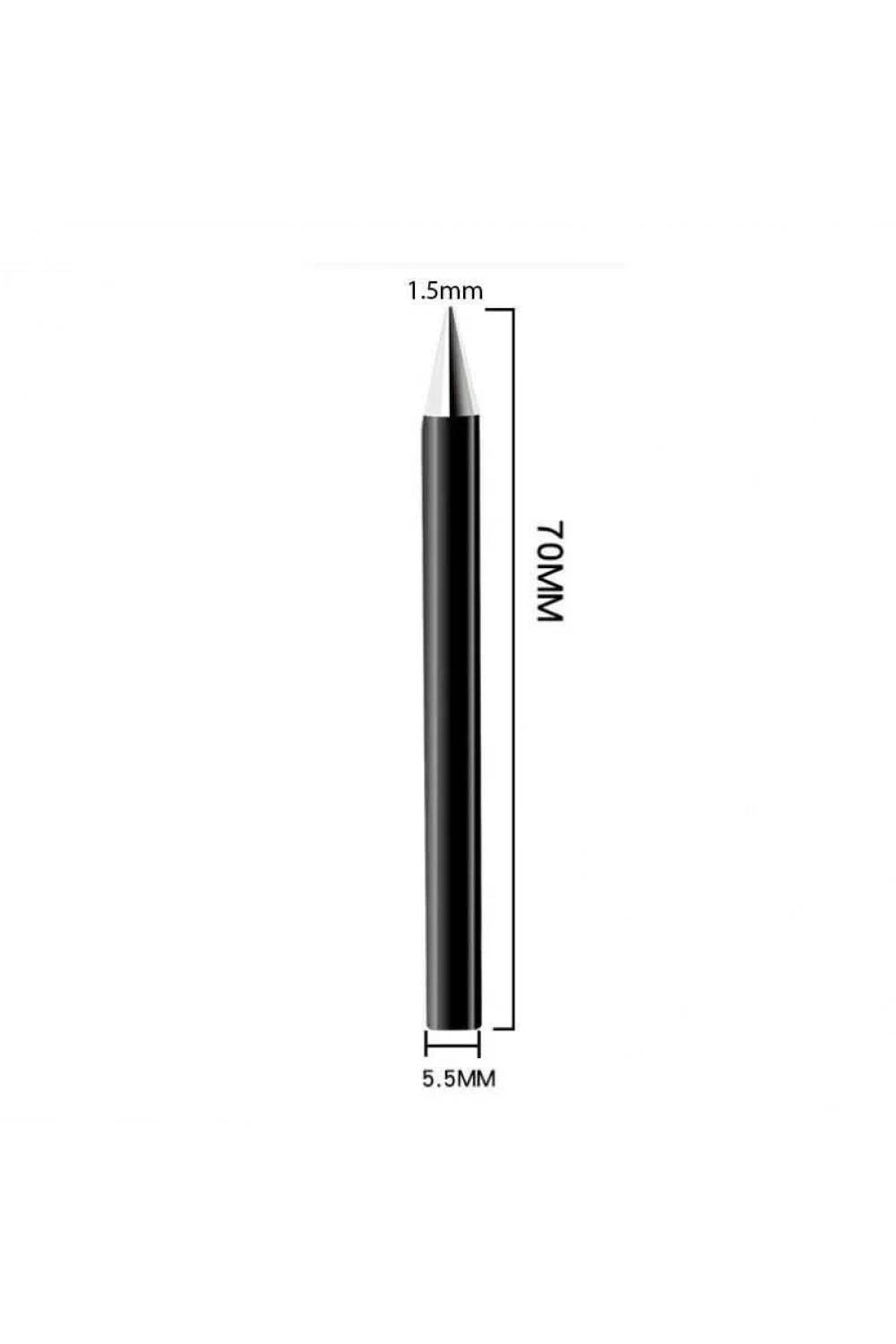 60W B Tip Havya Ucu - Siyah