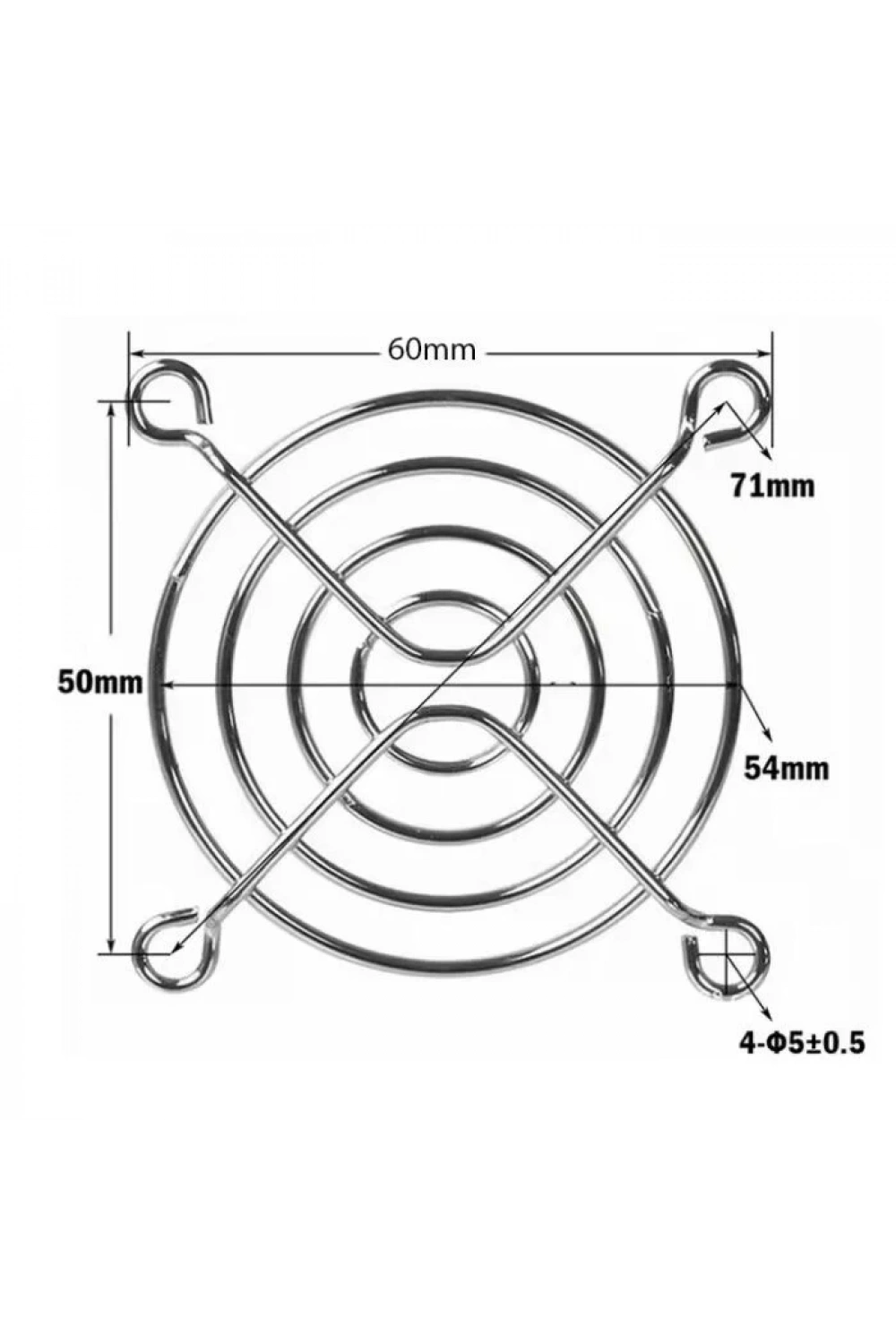 60x60mm Fan Koruma Teli
