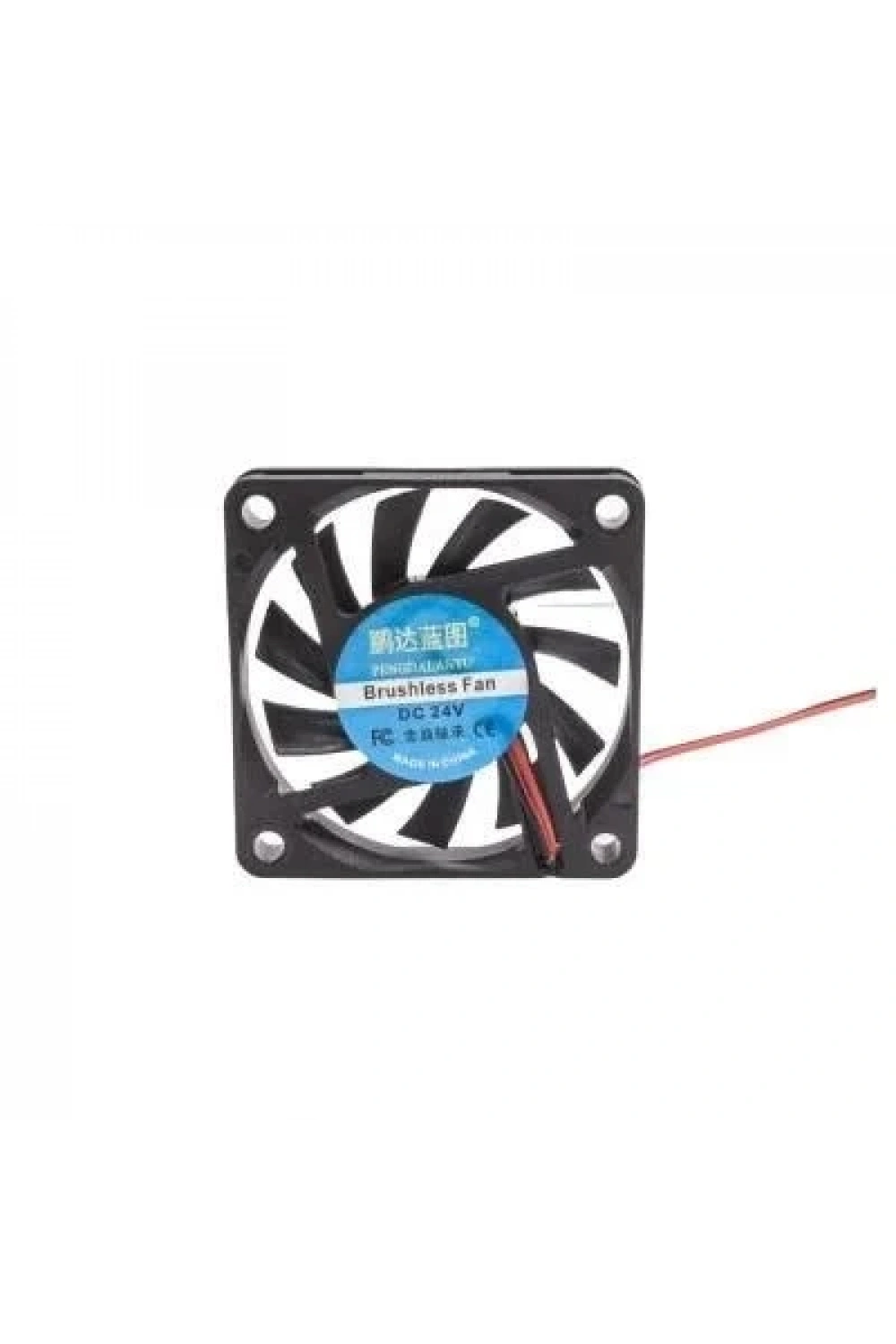 60x60x10mm 24V Fan 2 Kablolu