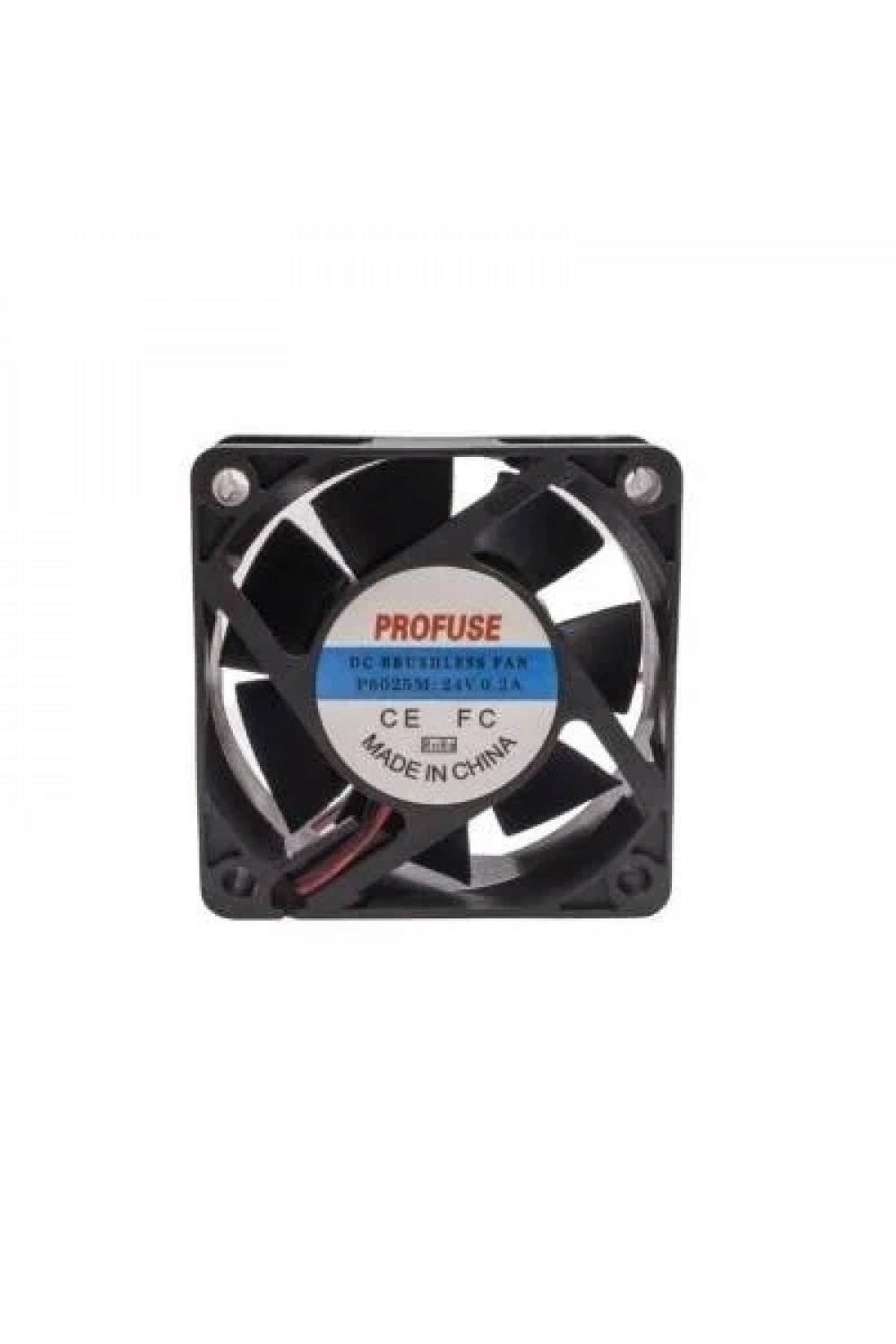 60x60x25mm 24V 0.20A Fan 2 Kablolu