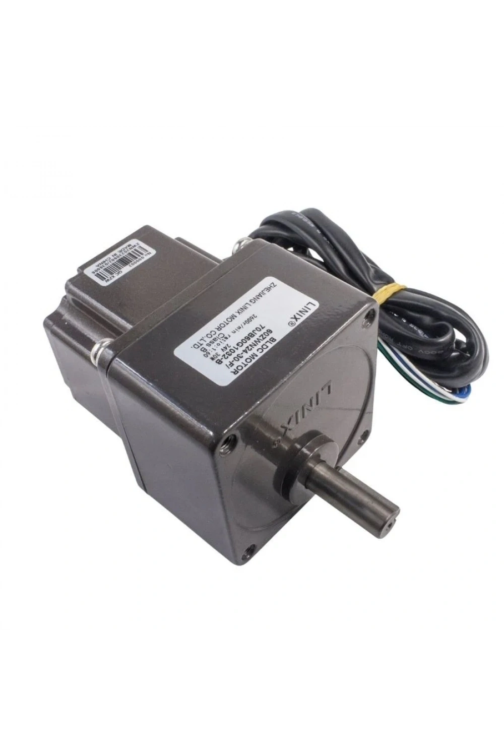 60ZWN24-30-F / 70JB60G1032 24V 30W 43RPM Redüktörlü Brushless DC Motor