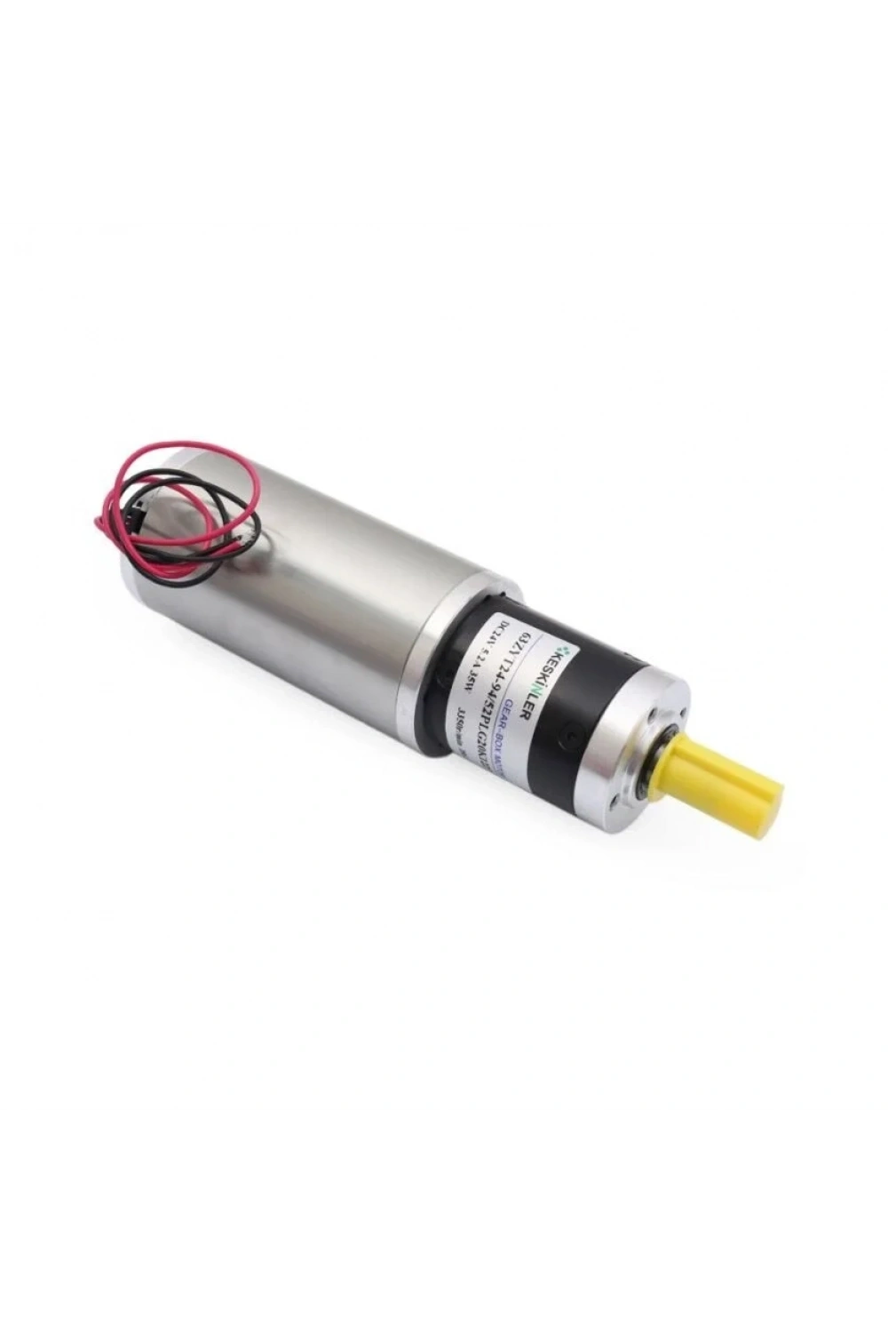63ZYT24-94 24V 170RPM Planet Redüktörlü Dc Motor