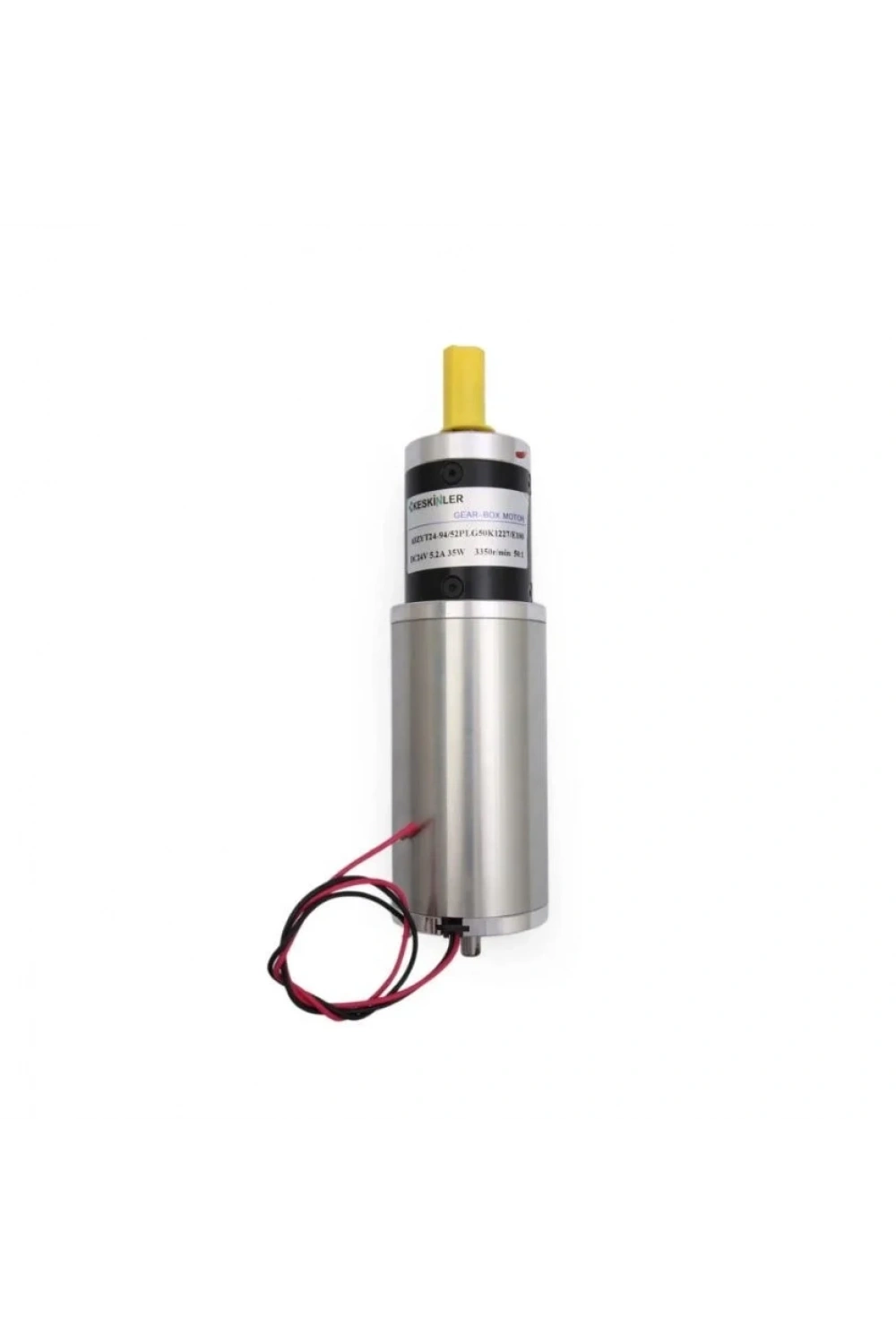 63ZYT24-94 24V 70RPM Planet Redüktörlü Dc Motor