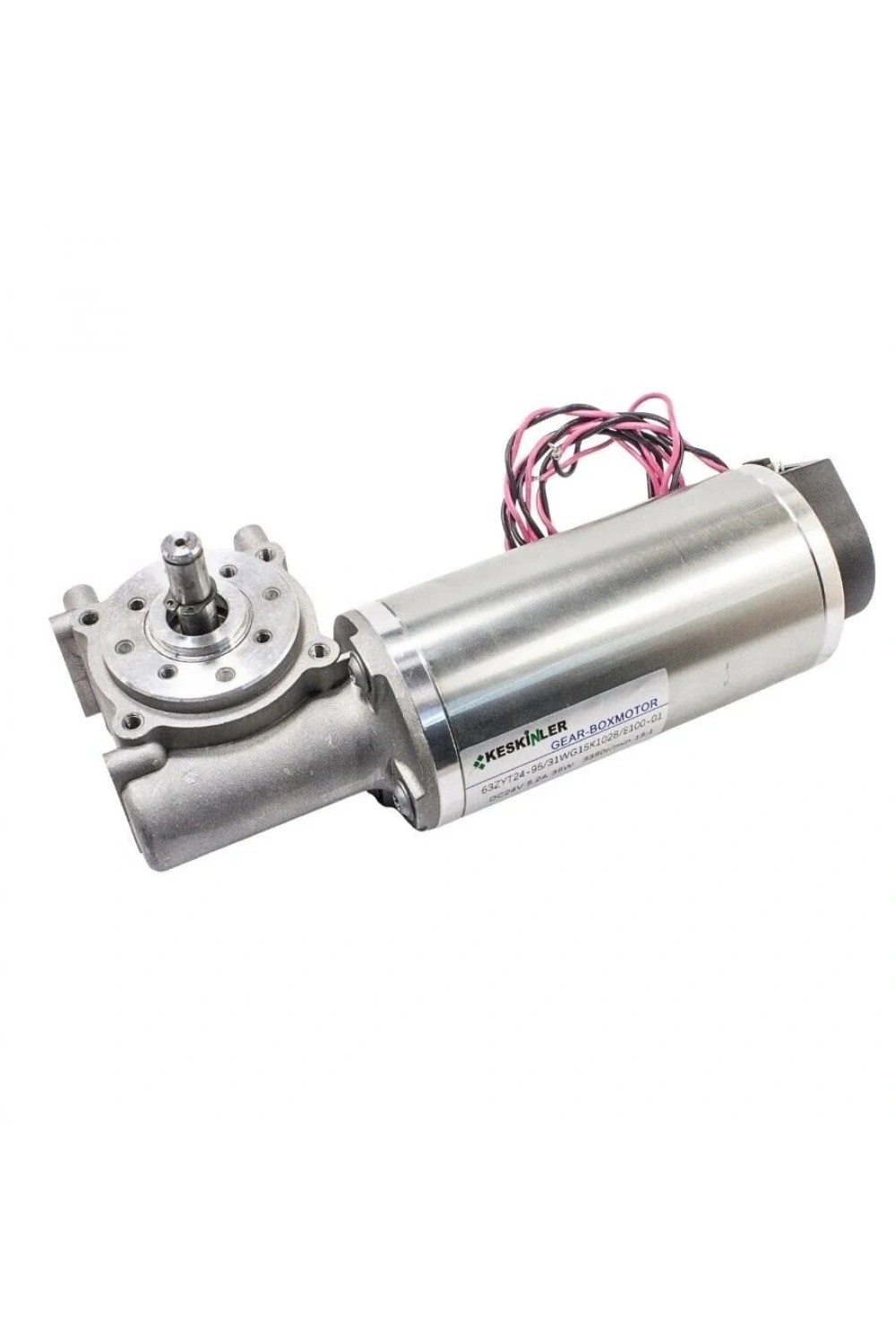 63ZYT24-95 24V 95W 225RPM Enkoderli Otomatik Kapı Motoru