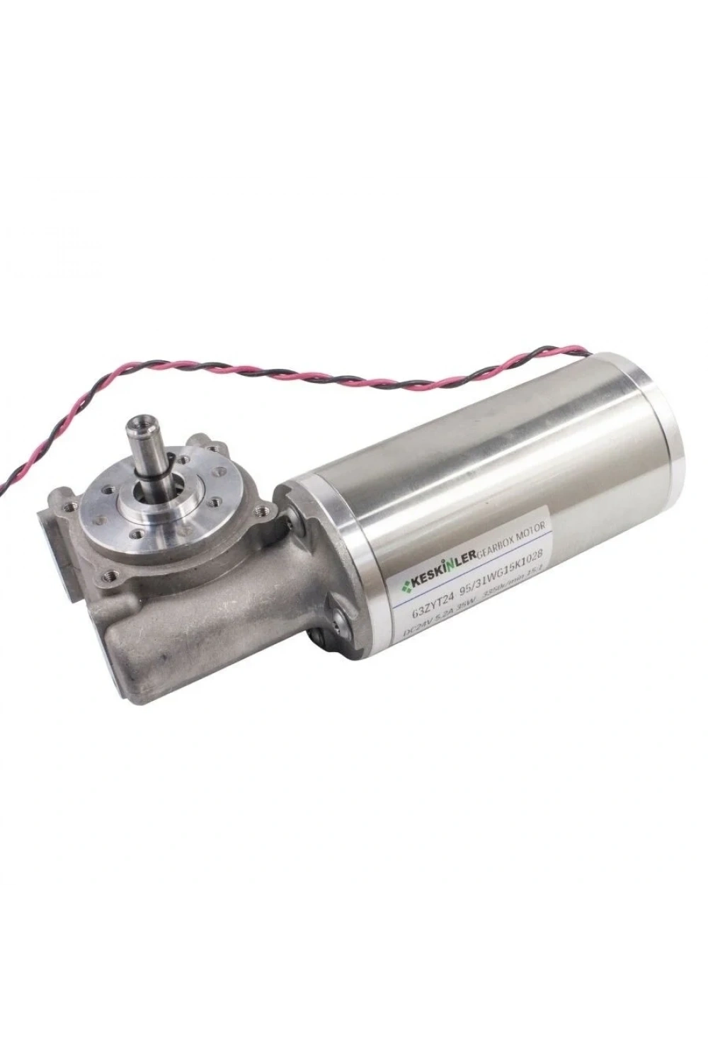 63ZYT24-95 24V 95W 225RPM Enkodersiz Otomatik Kapı Motoru