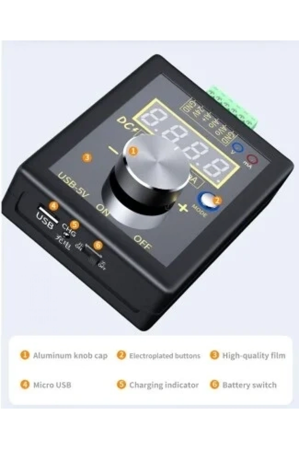 SG-002 Analog ±12V 0-24mA Sinyal Jeneratörü