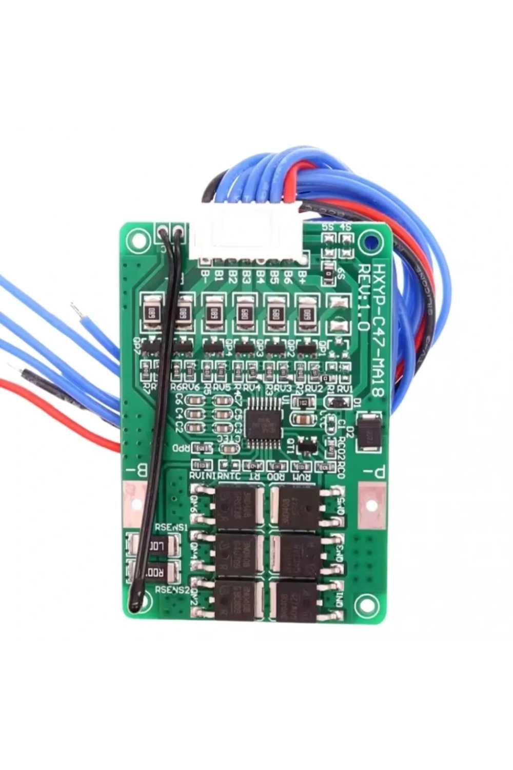 6S 20A BMS 25.2V 18650 Lityum Pil Şarj Koruma Devresi Termistörlü