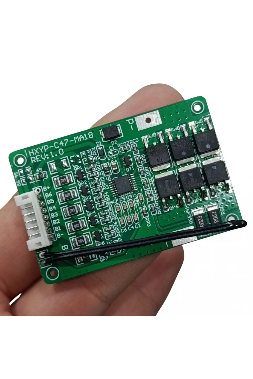 6S 20A BMS 25.2V 18650 Lityum Pil Şarj Koruma Devresi Termistörlü