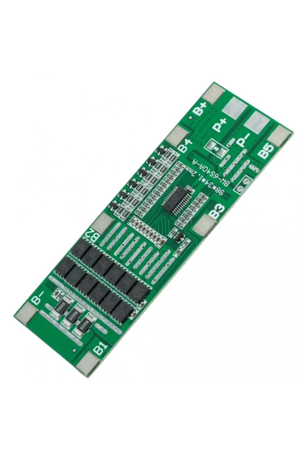6S 40A BMS 24V 18650 Lityum Pil Şarj Koruma Devresi Balanslı