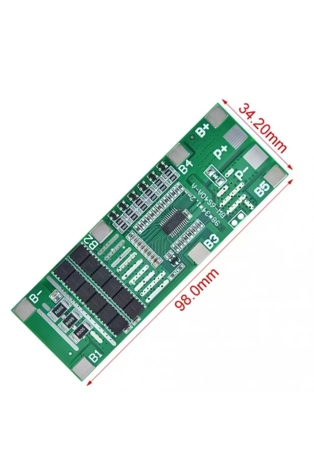 6S 40A BMS 24V 18650 Lityum Pil Şarj Koruma Devresi Balanslı