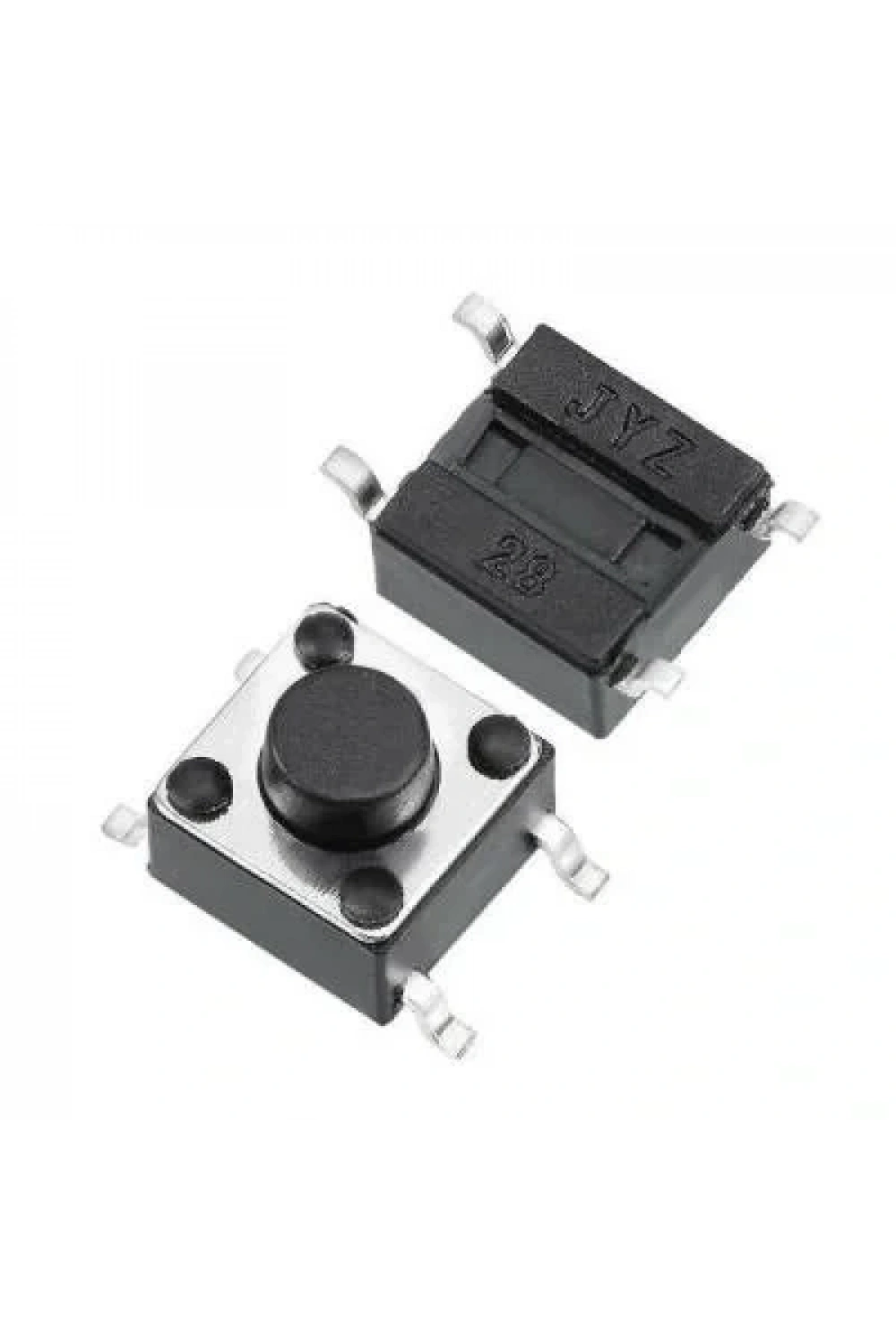 6x6x5mm 4 Pinli SMD Push Buton - Tact Switch