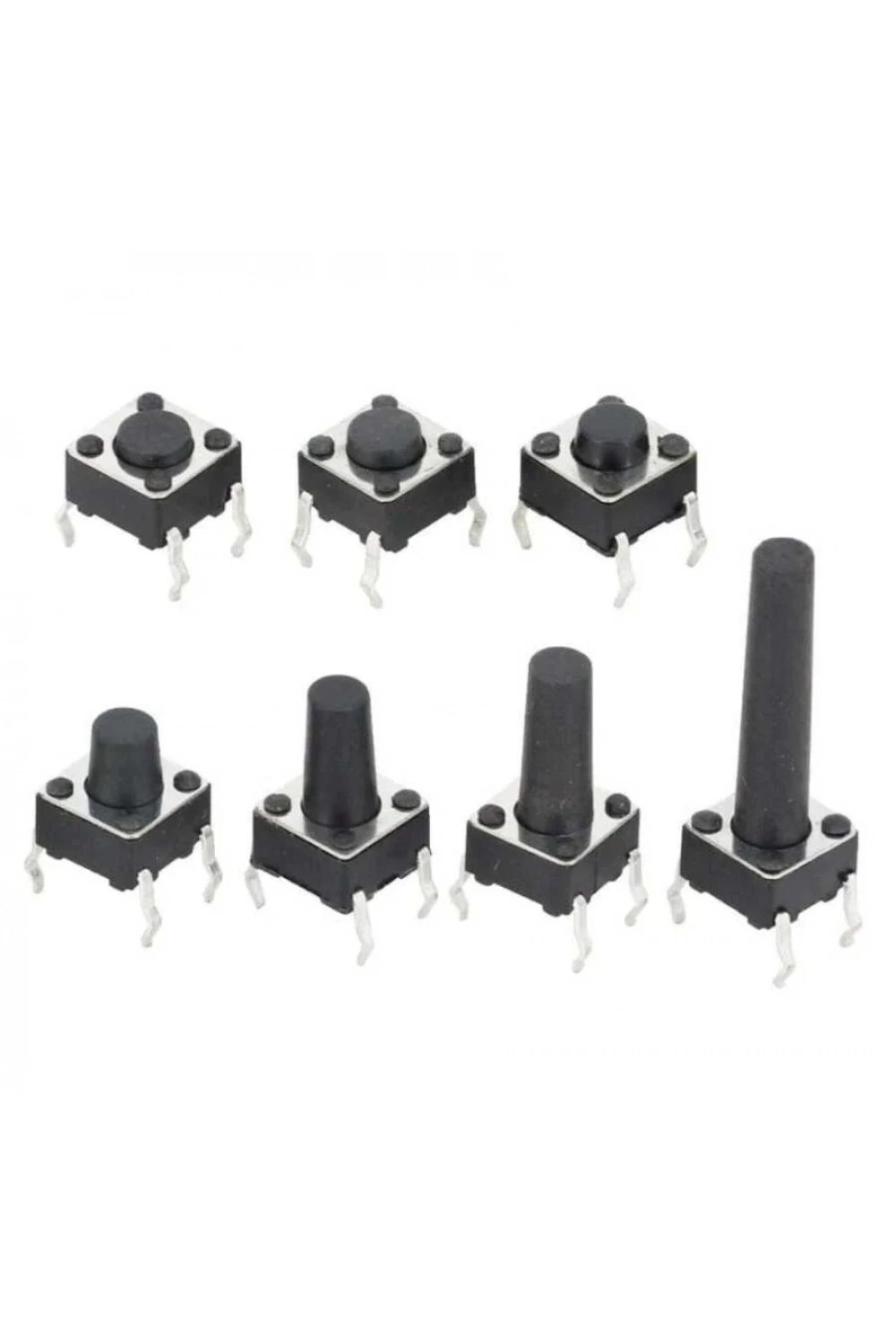 6x6x6mm 4 Pinli Push Buton - Tact Switch