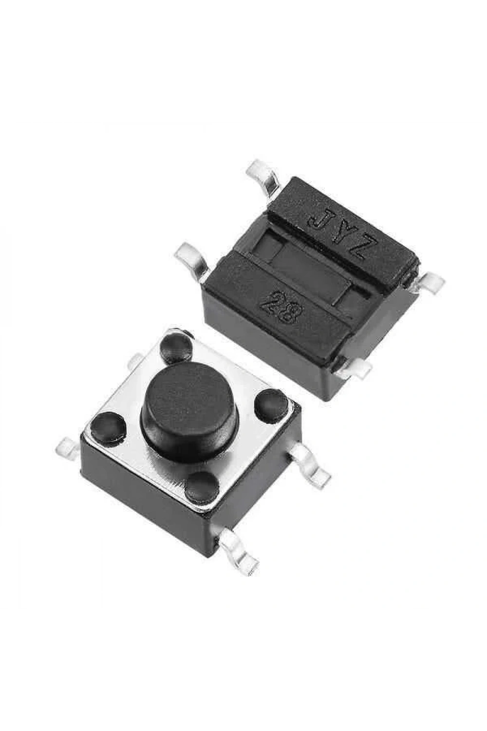 6x6x7mm 4 Pinli SMD Push Buton - Tact Switch