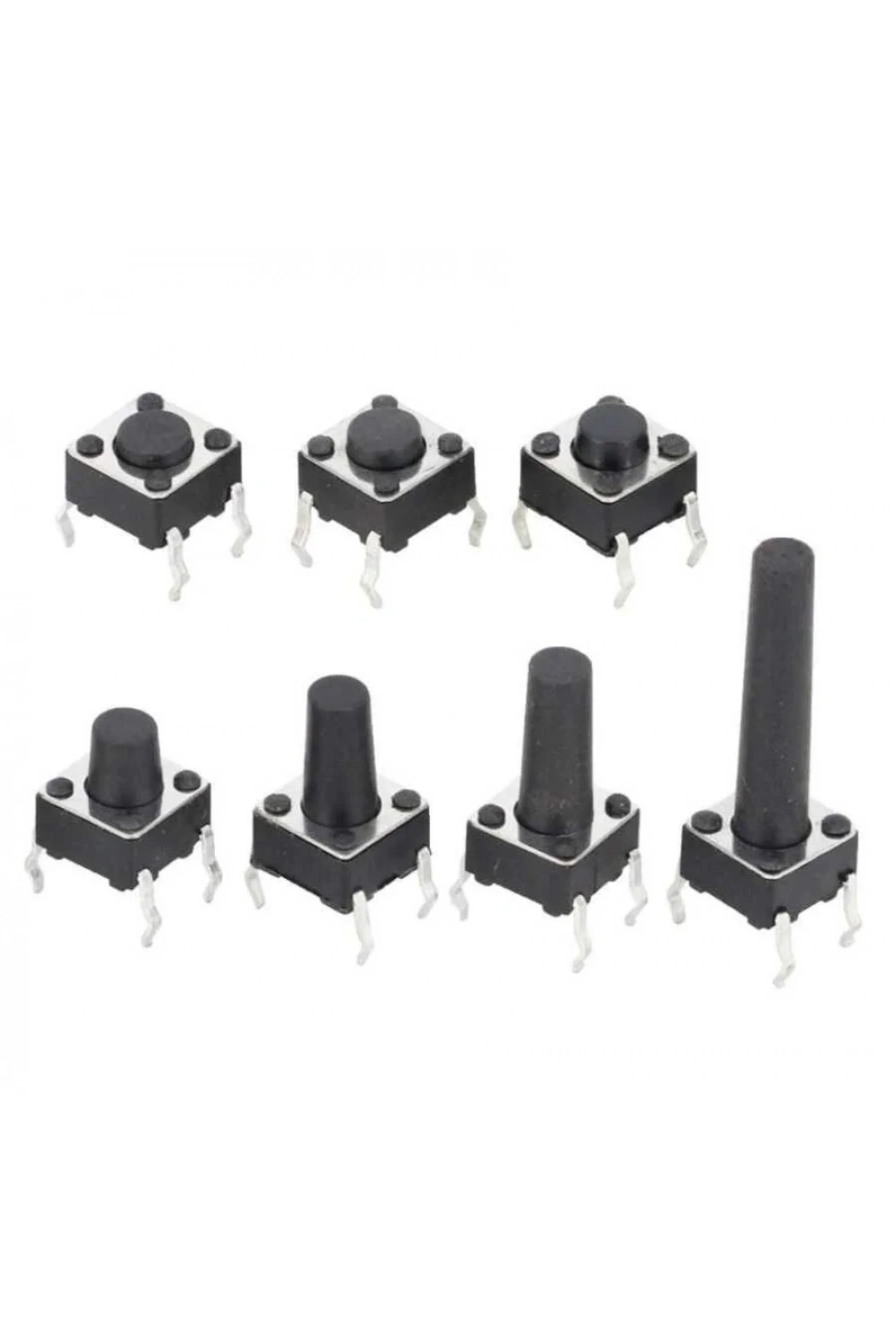6x6x8mm 4 Pinli Push Buton - Tact Switch