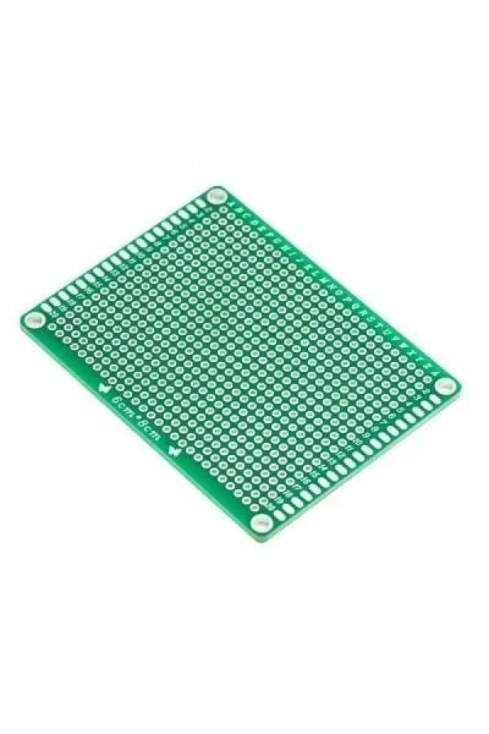 6x8cm Epoxy Çift Taraflı Delikli Plaket