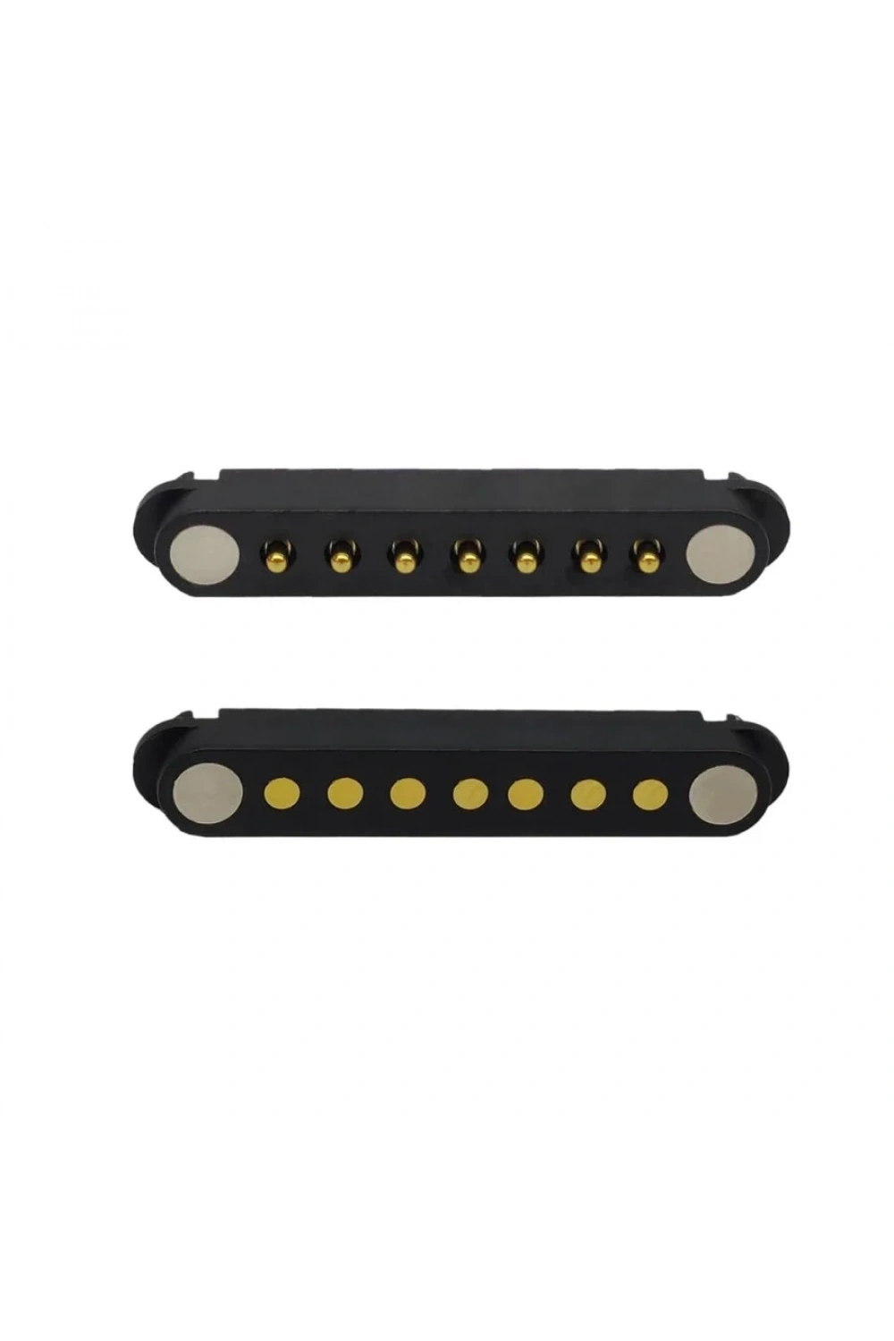 7-Pin 2.54mm Pogo Pin Manyetik Konnektör Takımı