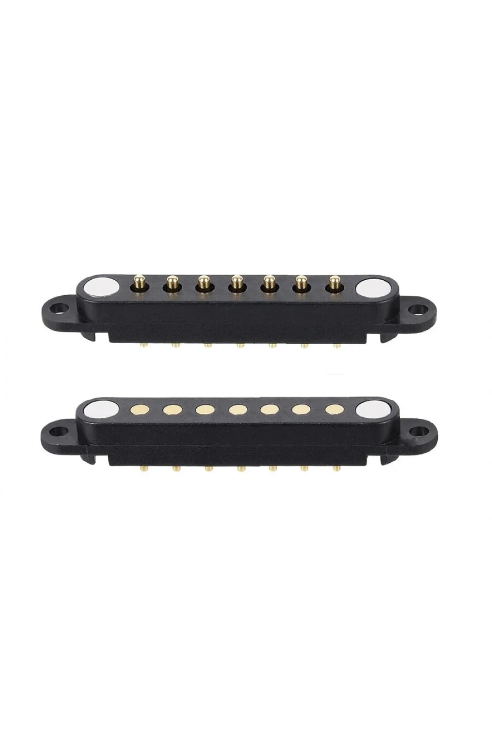 7-Pin 2.54mm Pogo Pin Manyetik Konnektör Takımı - Kulaklı