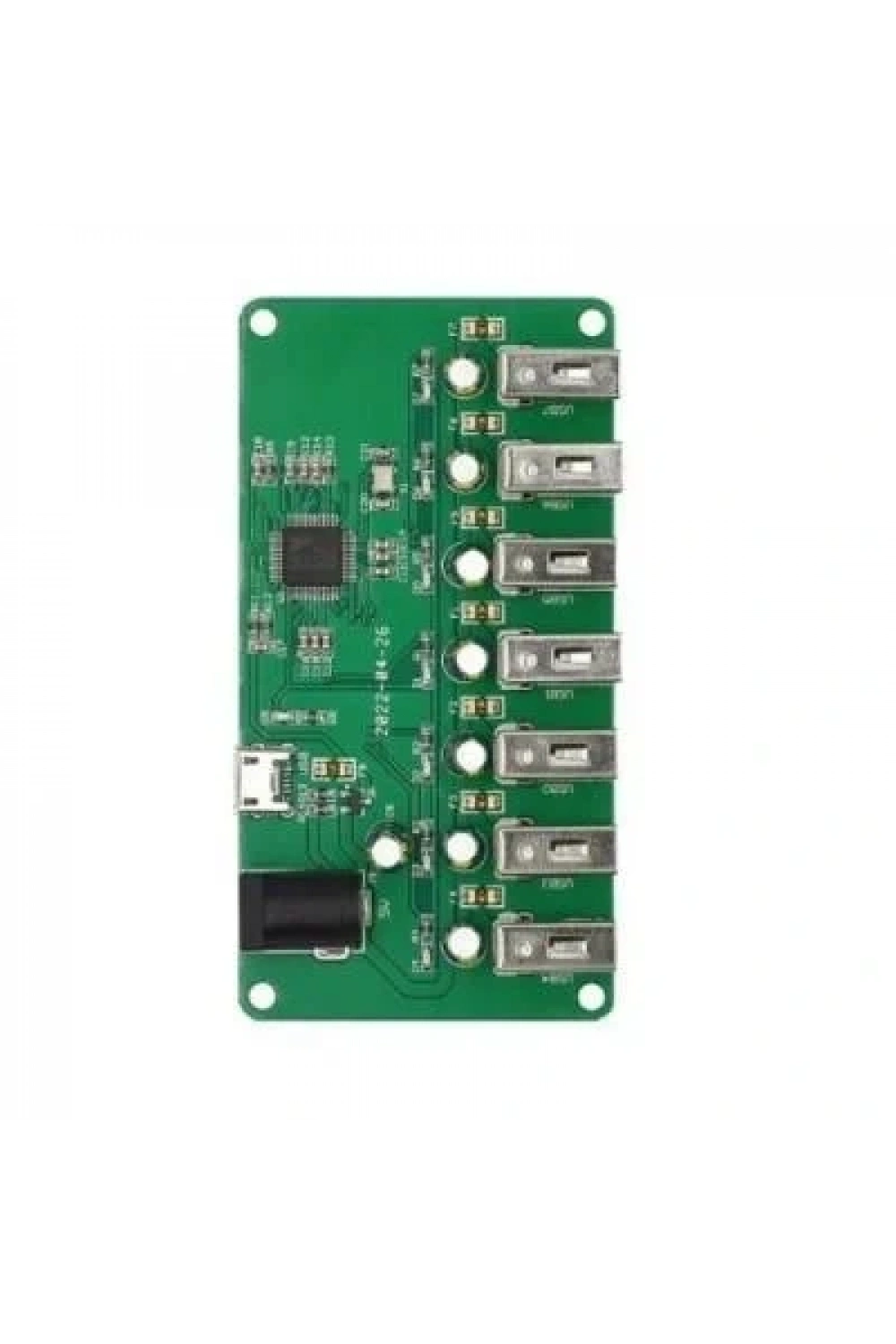 7 Port 2.0 USB Çoklayıcı - 7x5V Voltaj Dağıtım Kartı