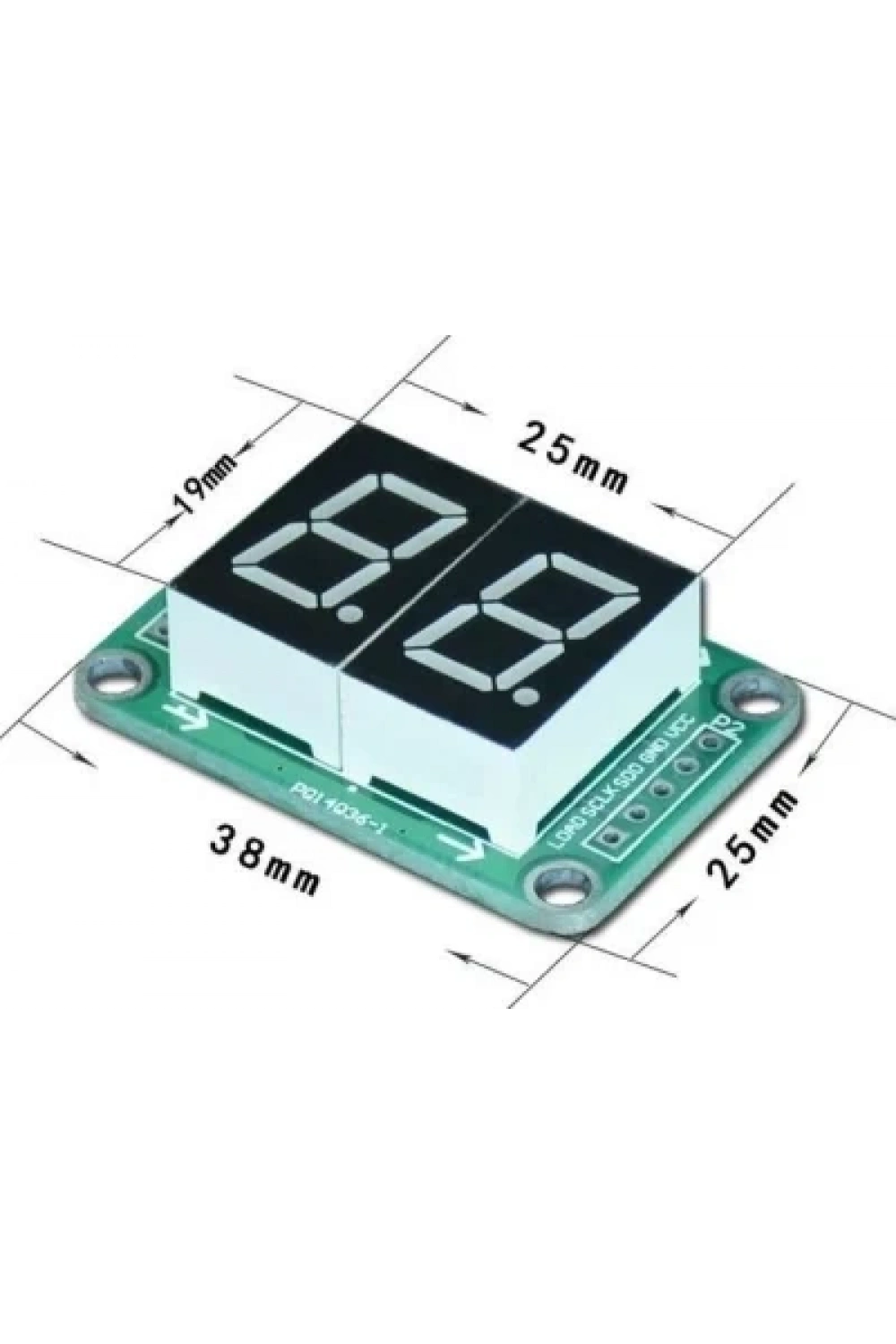 7 Segment Display Modülü 2 Haneli