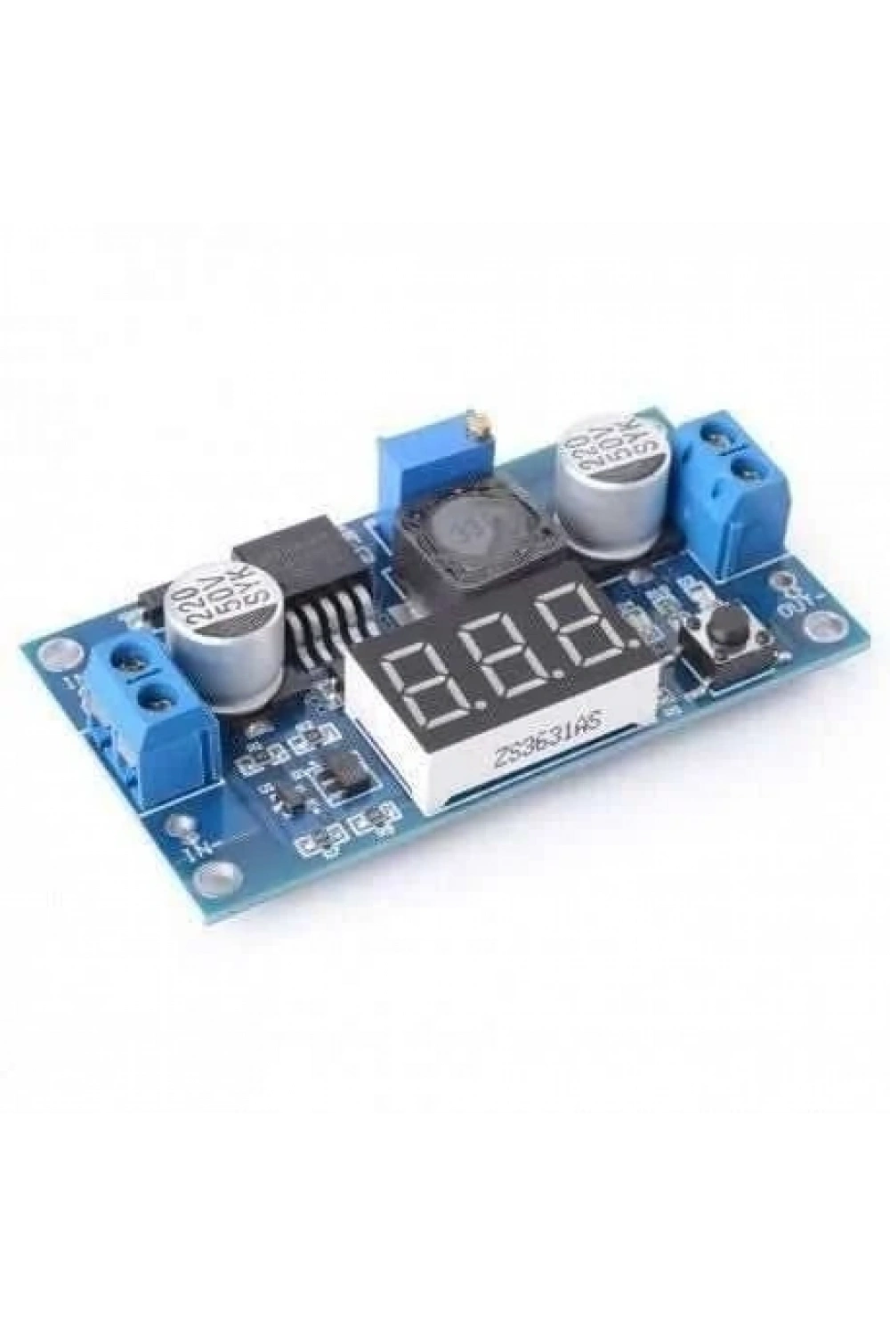 7 Segmentli Ayarlanabilir 3A Voltaj Regülatör Kartı - LM2596-ADJ