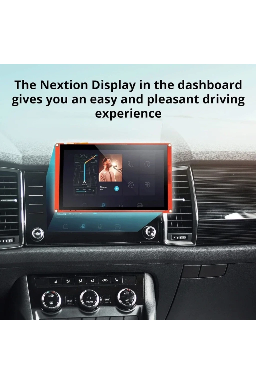 7.0 Inch Nextion Dokunmatik NX8048P070-011C