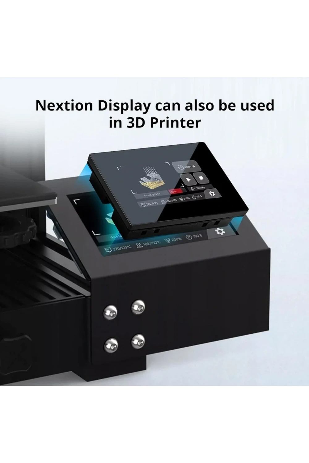 7.0 Inch Nextion Muhafaza Kasalı NX8048P070-011C-Y