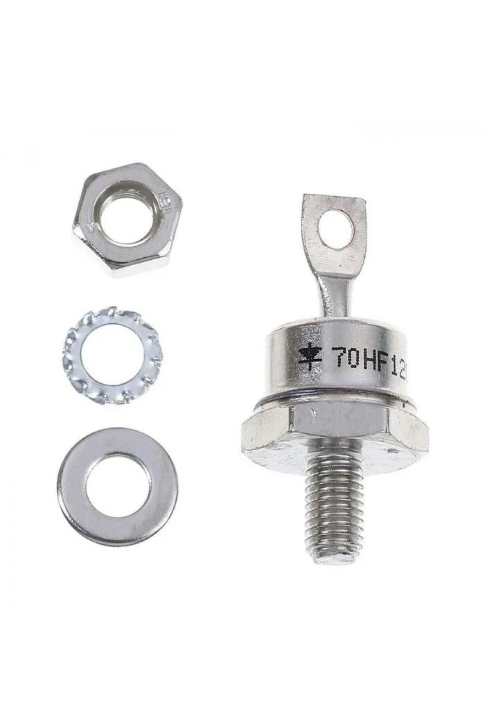 70HF120 70A 1200V Metal Vidalı Diyot - Katot