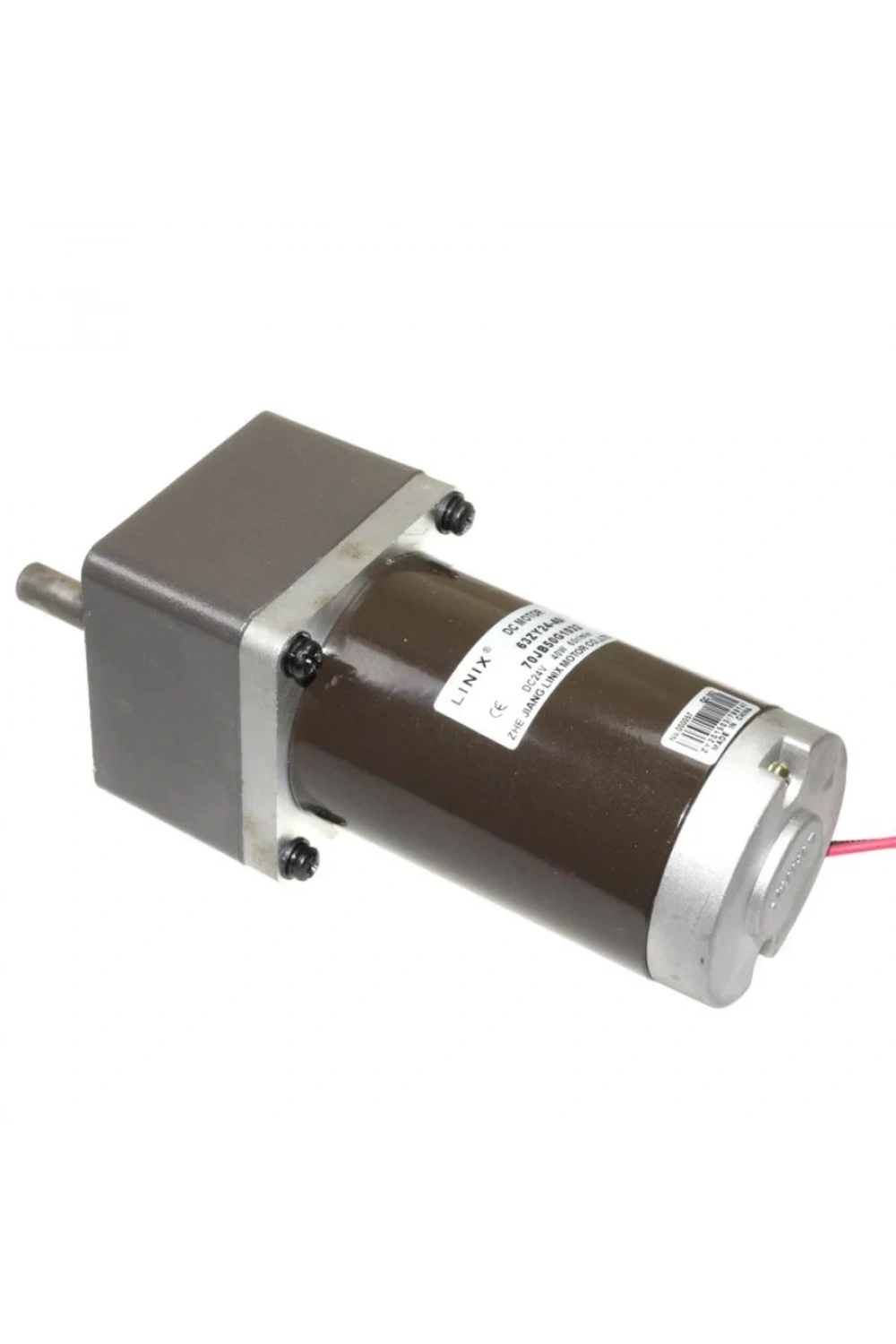 70mm 24V 60RPM DC Motor 63ZY24-40