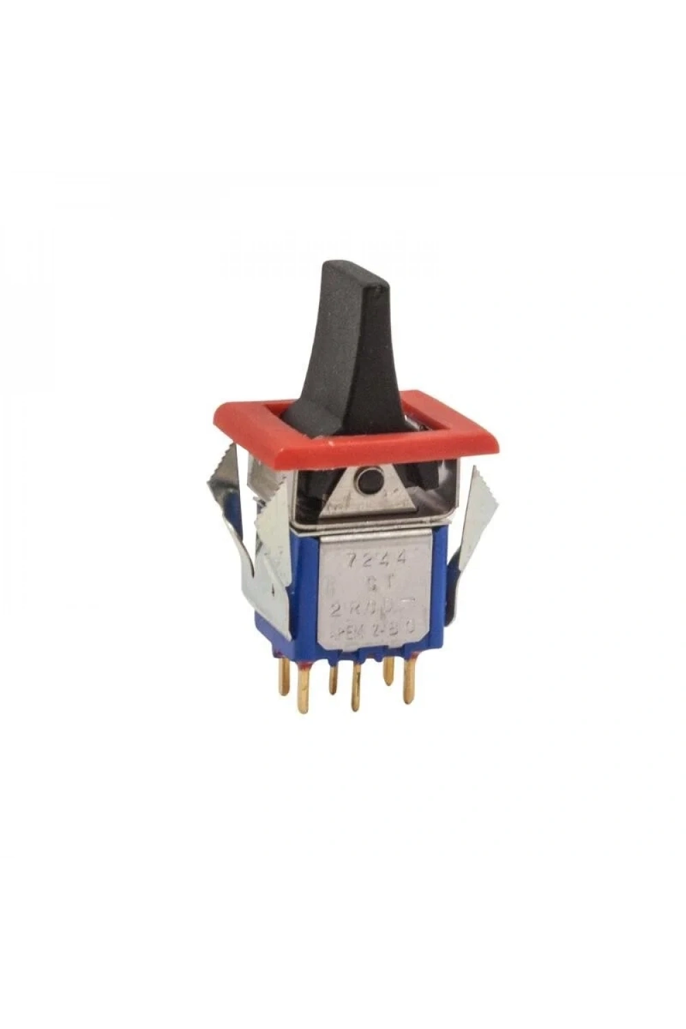 7244 ON-OFF-ON Yaylı 6-Pin Toggle Switch