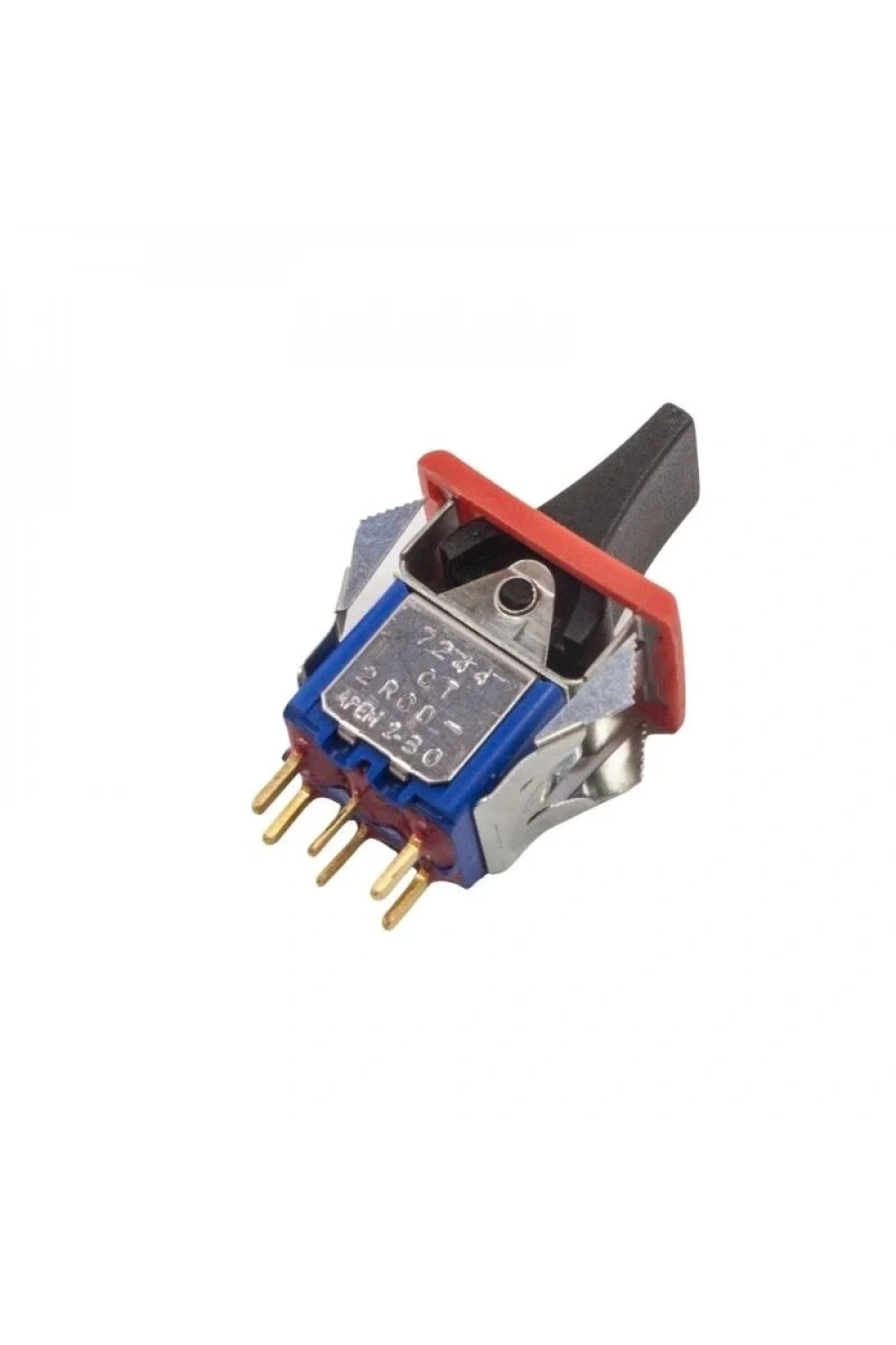 7244 ON-OFF-ON Yaylı 6-Pin Toggle Switch