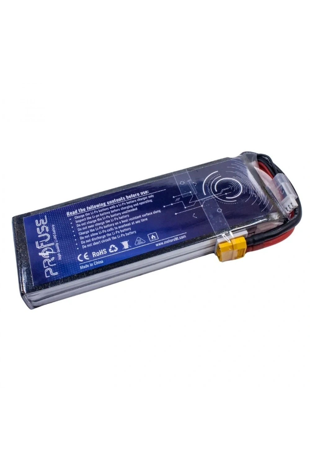7.4V 2S 10000mAh 40C Lipo Batarya