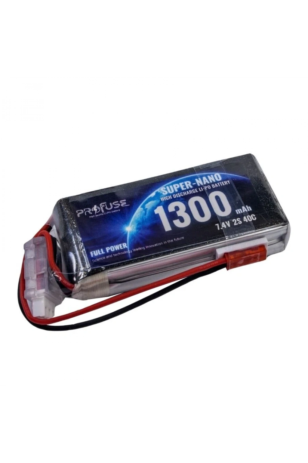7.4V 2S 1300mAh 40C Lipo Batarya
