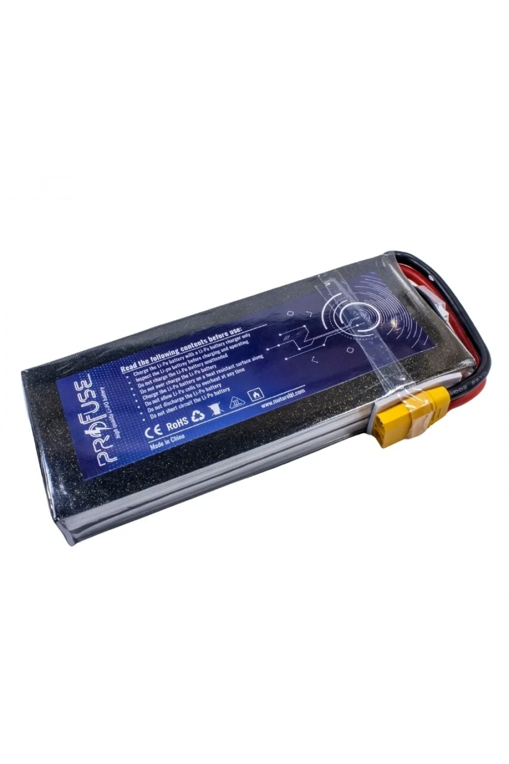 7.4V 2S 16000mAh 40C Lipo Batarya