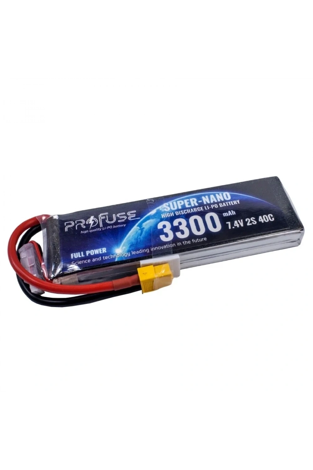7,4V 2S 3300mAh 40C Lipo Batarya